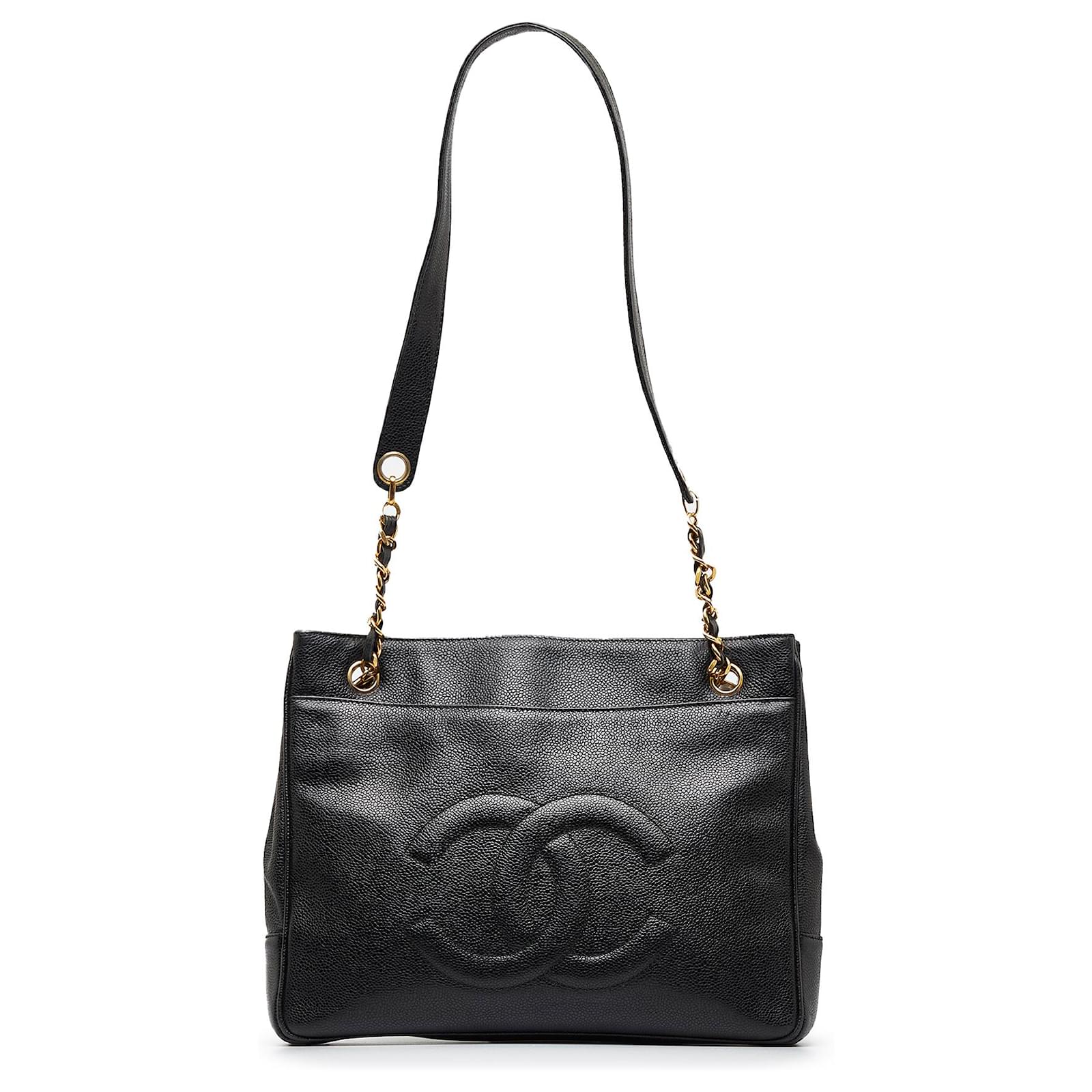 Chanel Fever Tote Quilted Caviar Small at 1stDibs