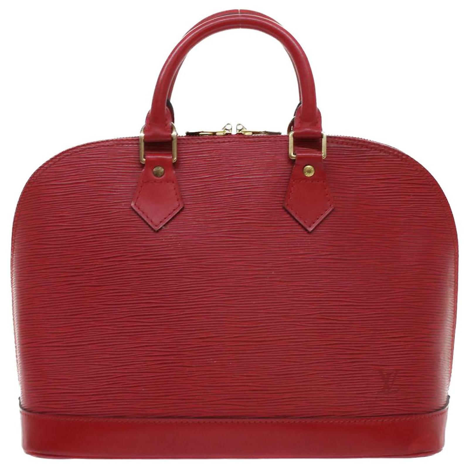 LOUIS VUITTON Monogram/Red Alma BNB – The Luxury Lady