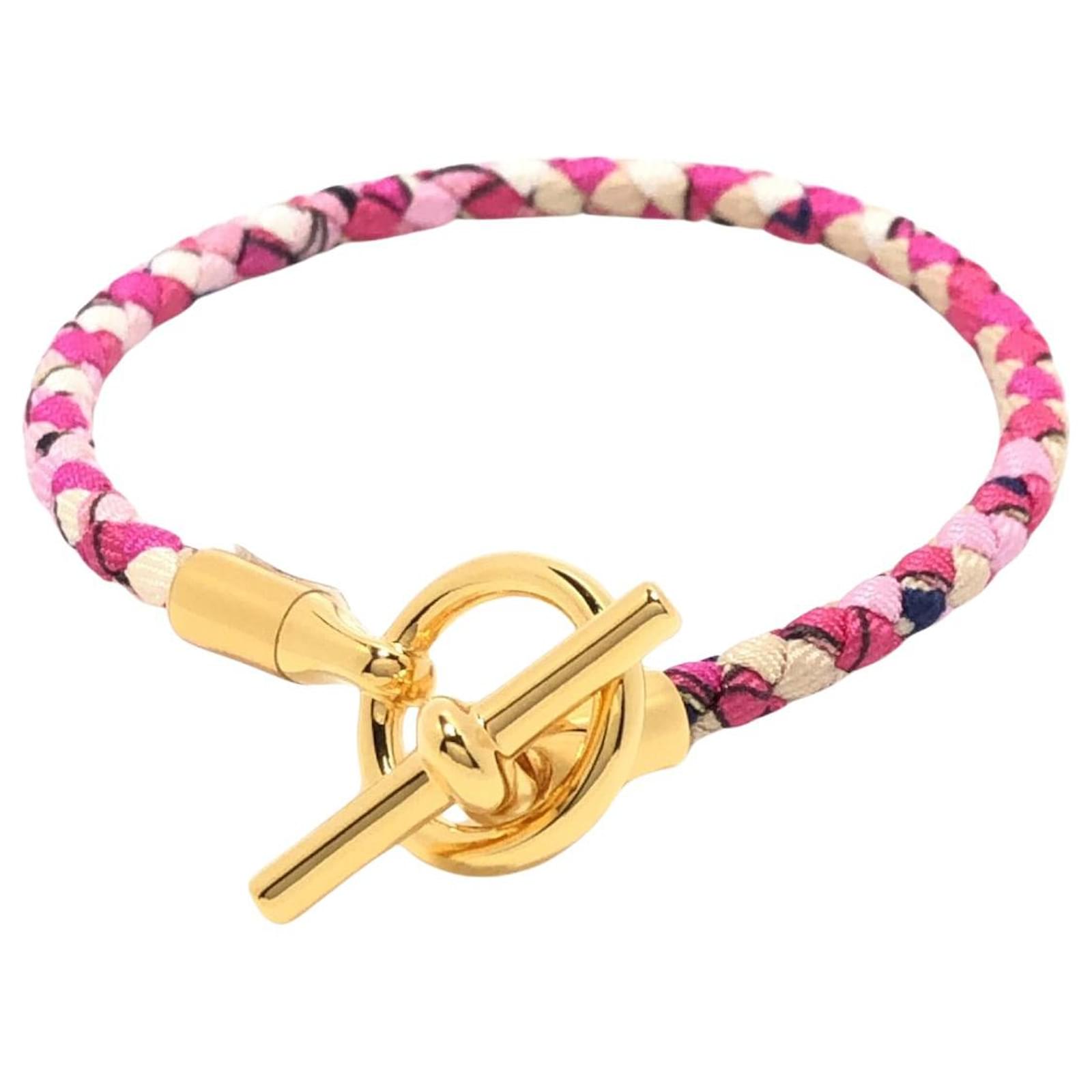 Handmade Bracelet Hermes Glenan Bracelet Red Glenan Hermes String