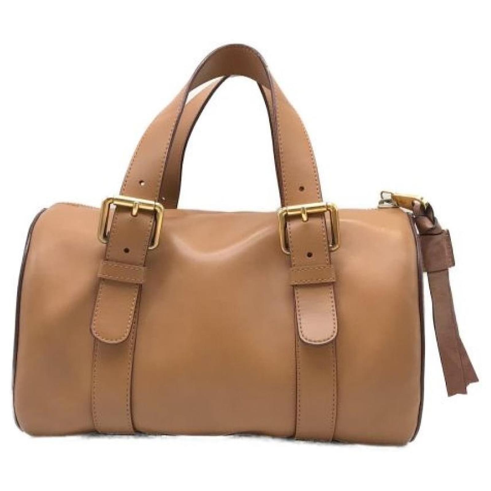 Chloé ***Chloe SAM mini boston bag Brown ref.1007462 - Joli Closet