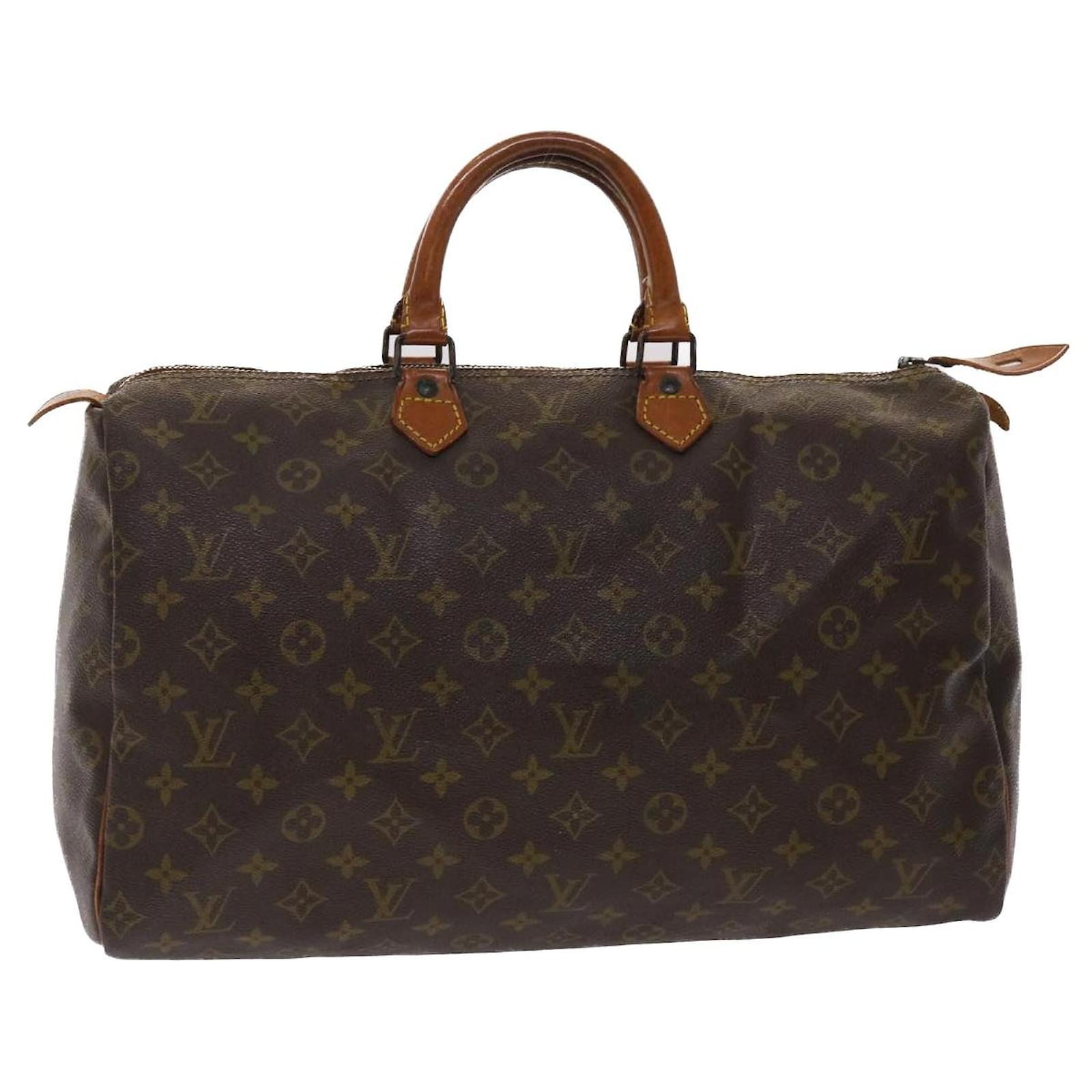 Louis Vuitton Monogram Speedy 40 Hand Bag Vintage M41522 LV Auth 48277  Cloth ref.1007651 - Joli Closet