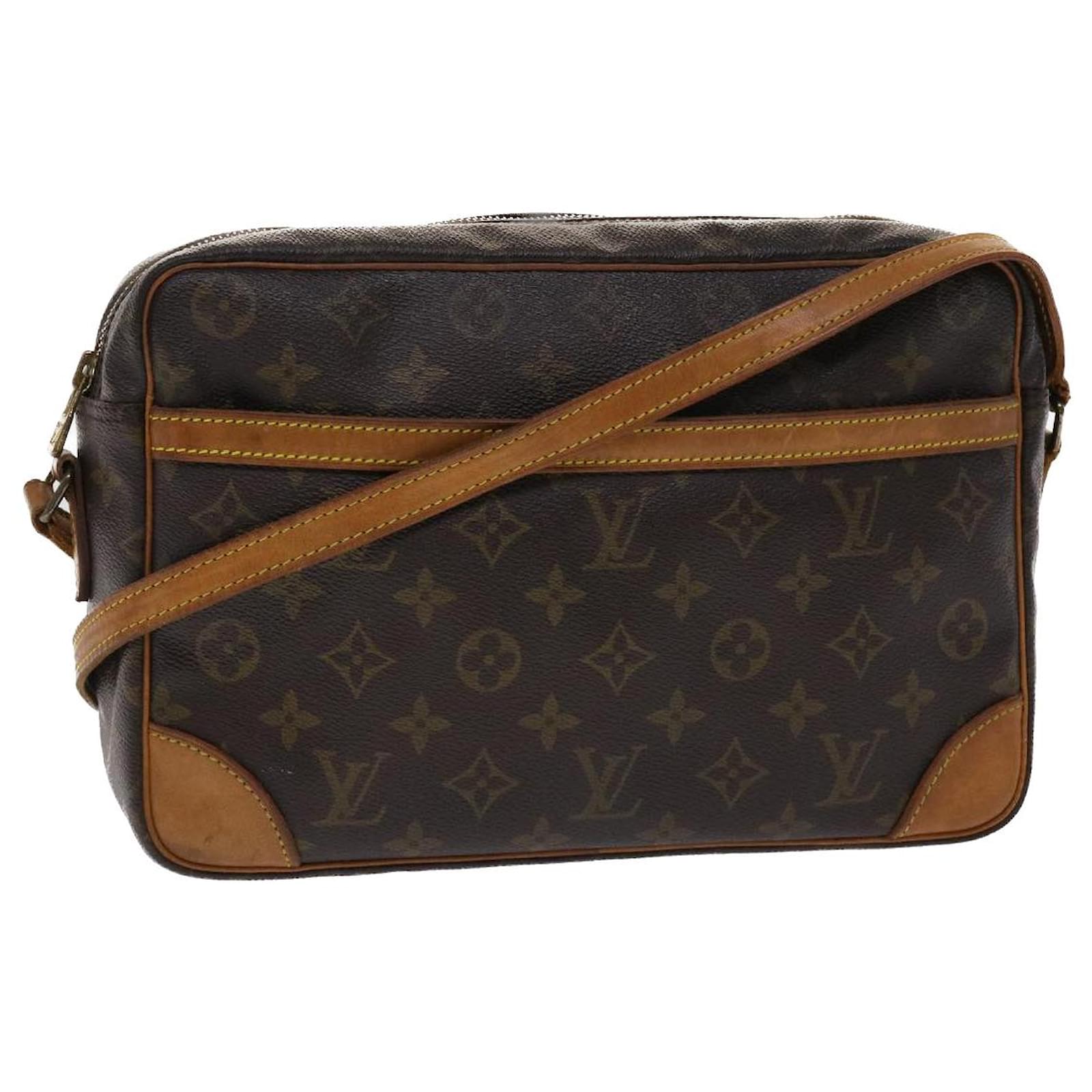 Shop for Louis Vuitton Monogram Canvas Leather Trocadero 27 cm Bag -  Shipped from USA