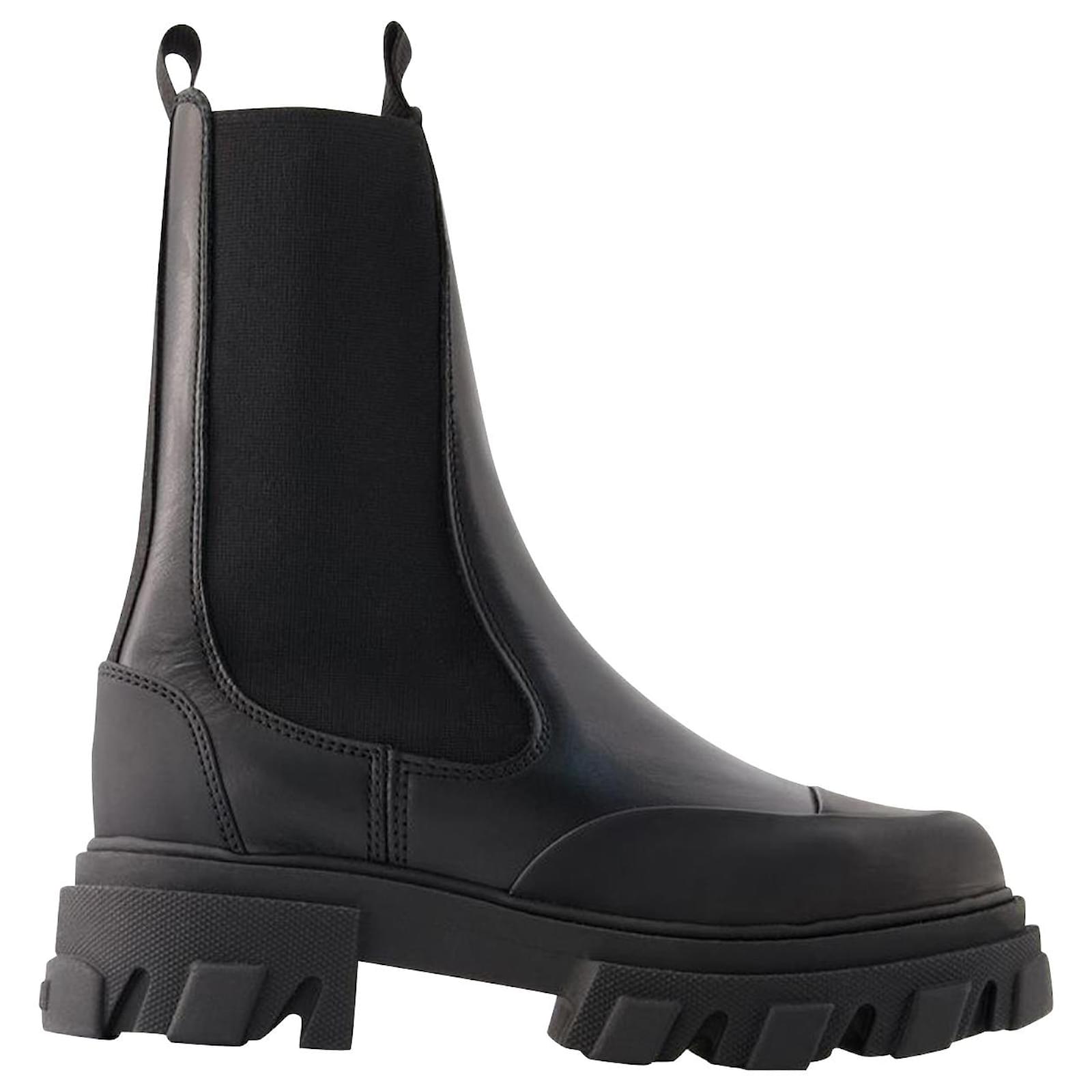 mid length chelsea boots