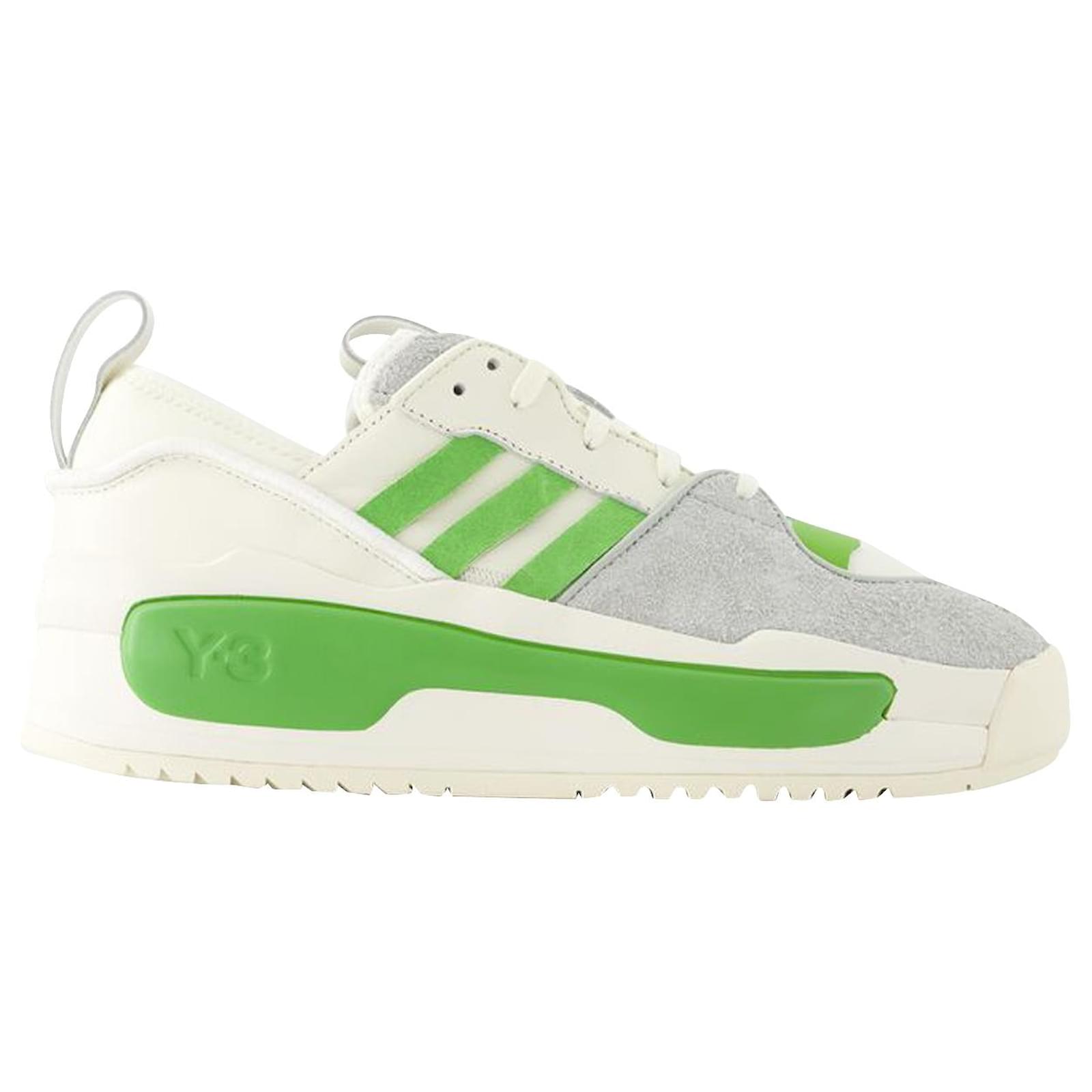 Y3 Rivalry Sneakers - Y-3 - Leather - Multicolor Beige ref.1008590 ...