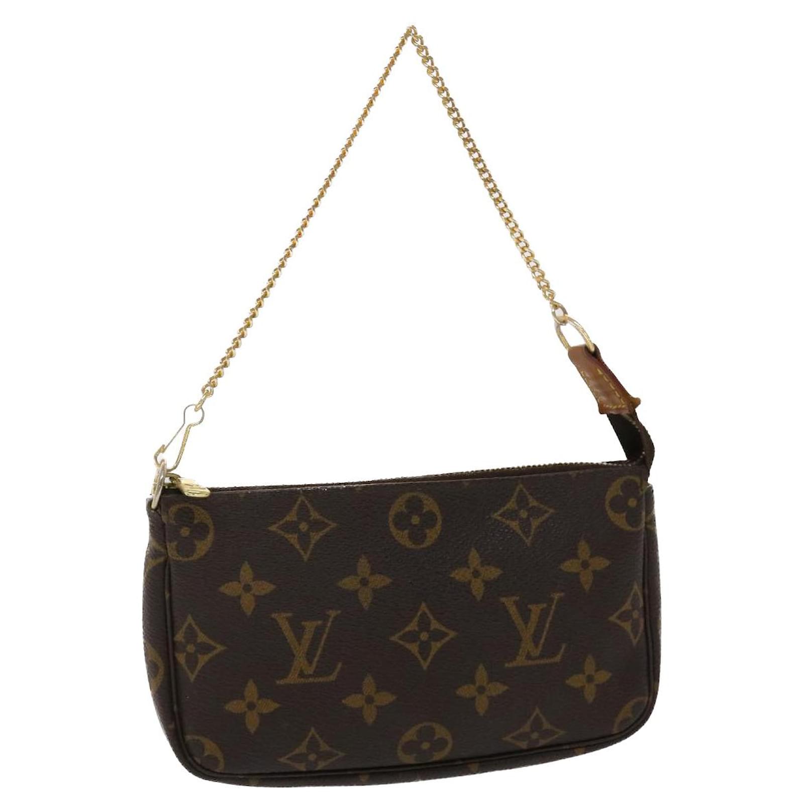 LOUIS VUITTON Monogram Mini Pochette Accessoires Pouch M58009 LV Auth  yk7730