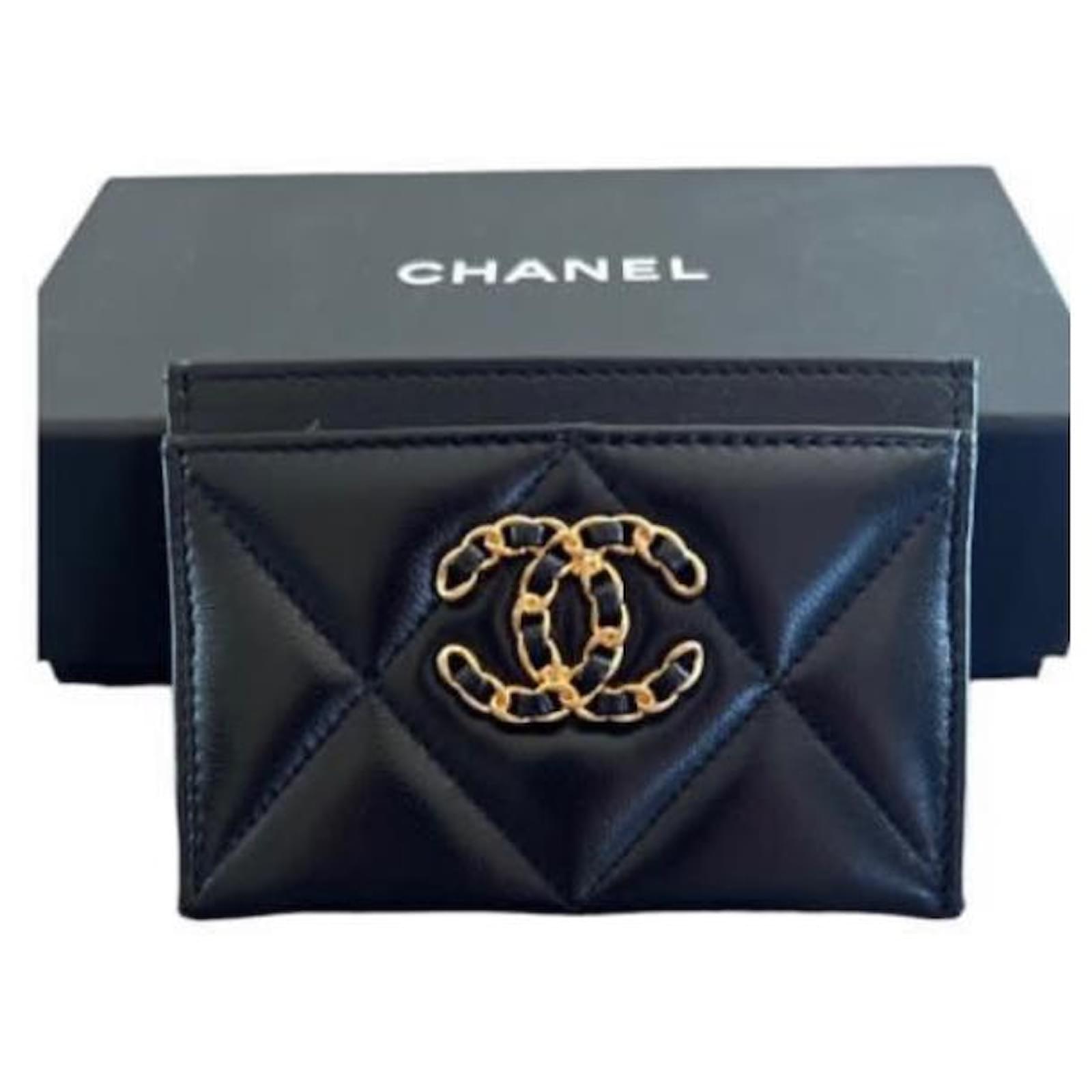 Chanel Wallets Black Leather ref.1009461 - Joli Closet