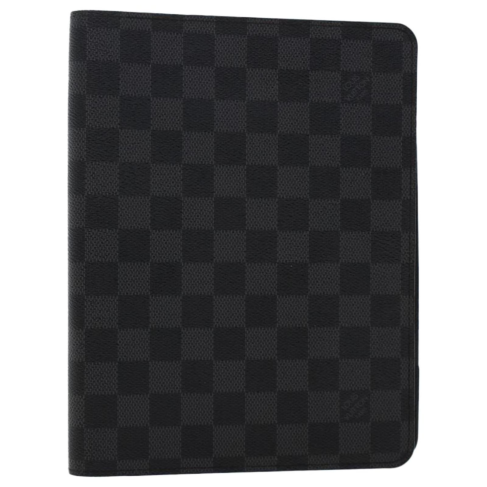 Couverture Agenda de bureau Louis Vuitton en toile damier