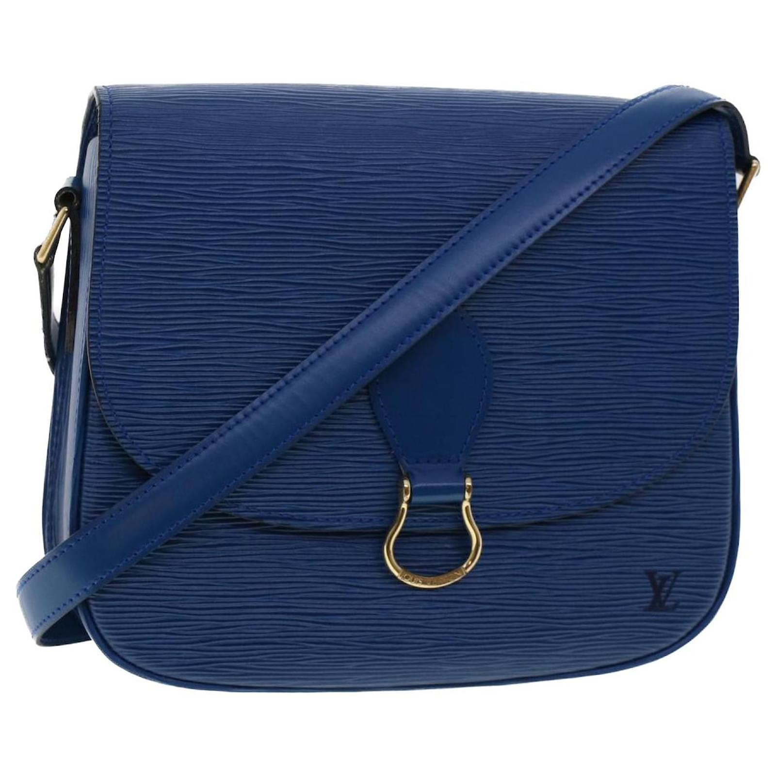 Louis Vuitton Saint Cloud PM Blue Epi Leather
