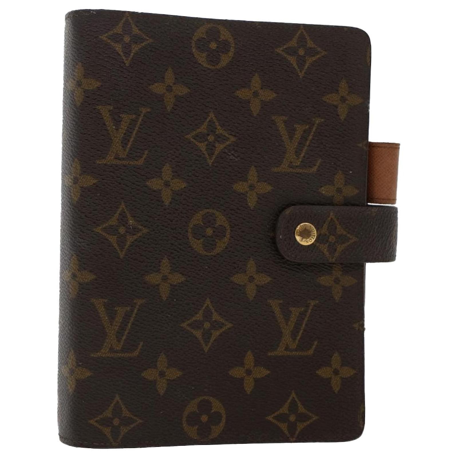 LOUIS VUITTON Damier Azur Agenda MM Day Planner Cover