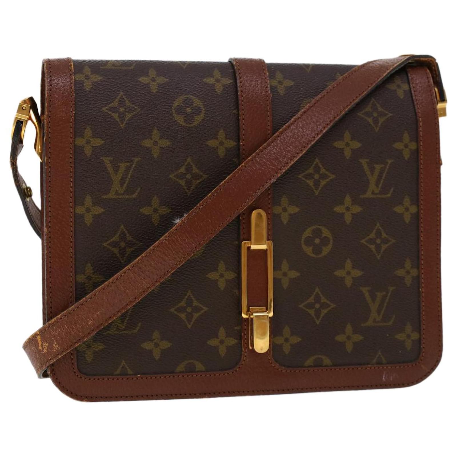 LOUIS VUITTON Monogram Sac Dauphine Shoulder Bag Vintage M51410 LV