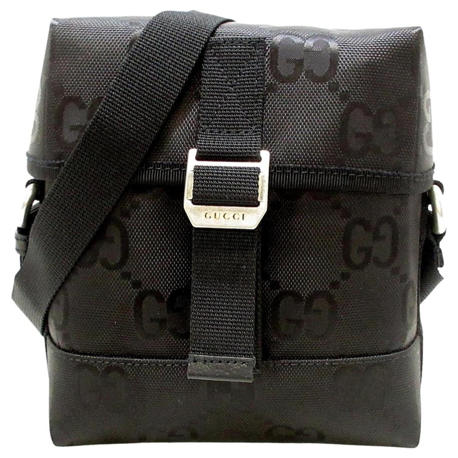 Gucci Pre-owned Women's Synthetic Fibers Hobo Bag - Black - One Size