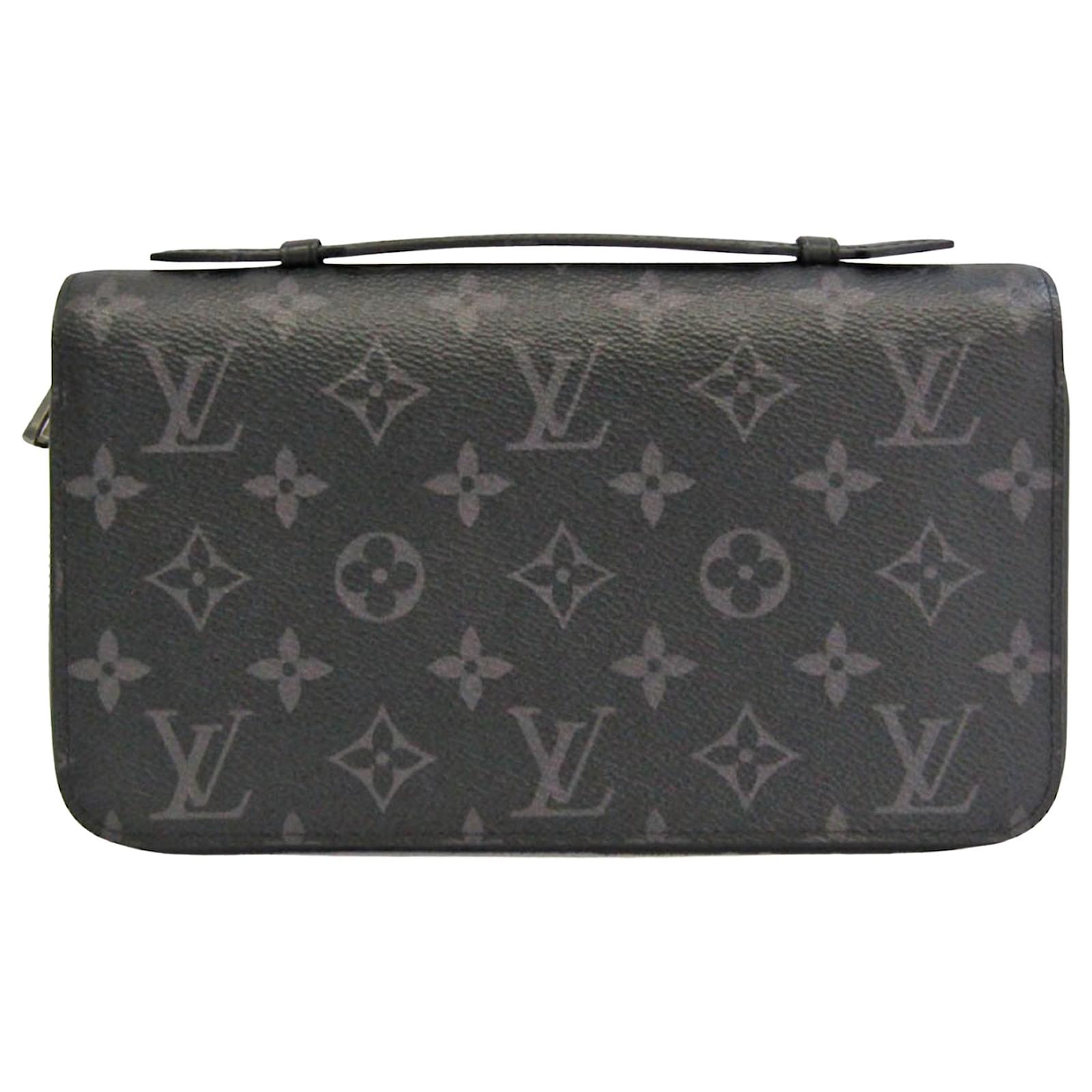 Louis Vuitton Porte monnaie Zippy Black Cloth ref.973419 - Joli Closet