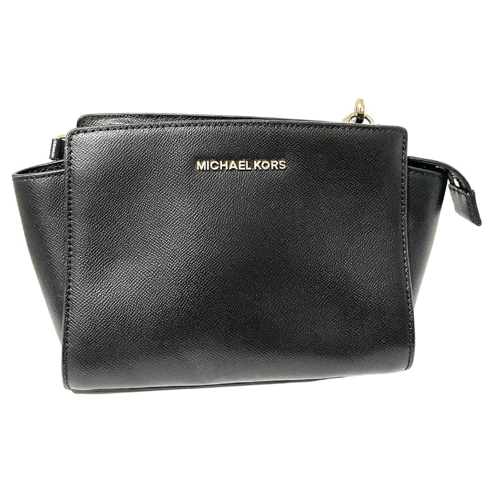 Michael Kors, Bags, Michael Kors Blackwhite Selma Crossbody Bag