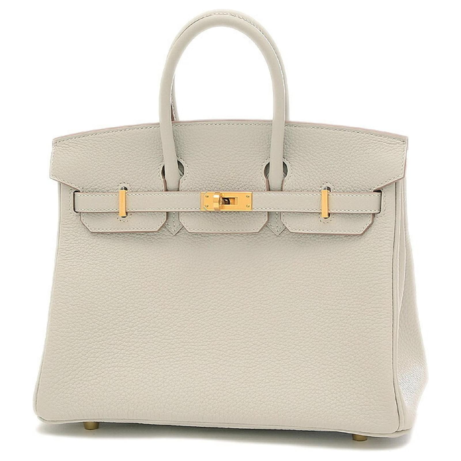 Hermès HERMES BIRKIN 25 White Leather ref.974028 - Joli Closet