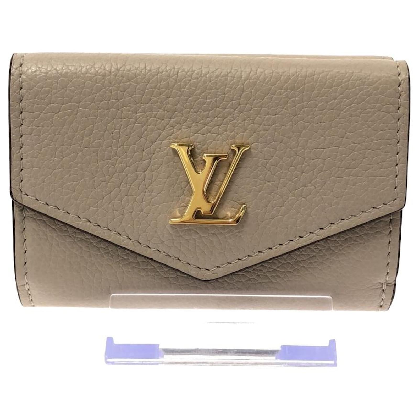 Louis Vuitton LOUIS VUITTON Portefeuille Lock Mini Trifold Wallet