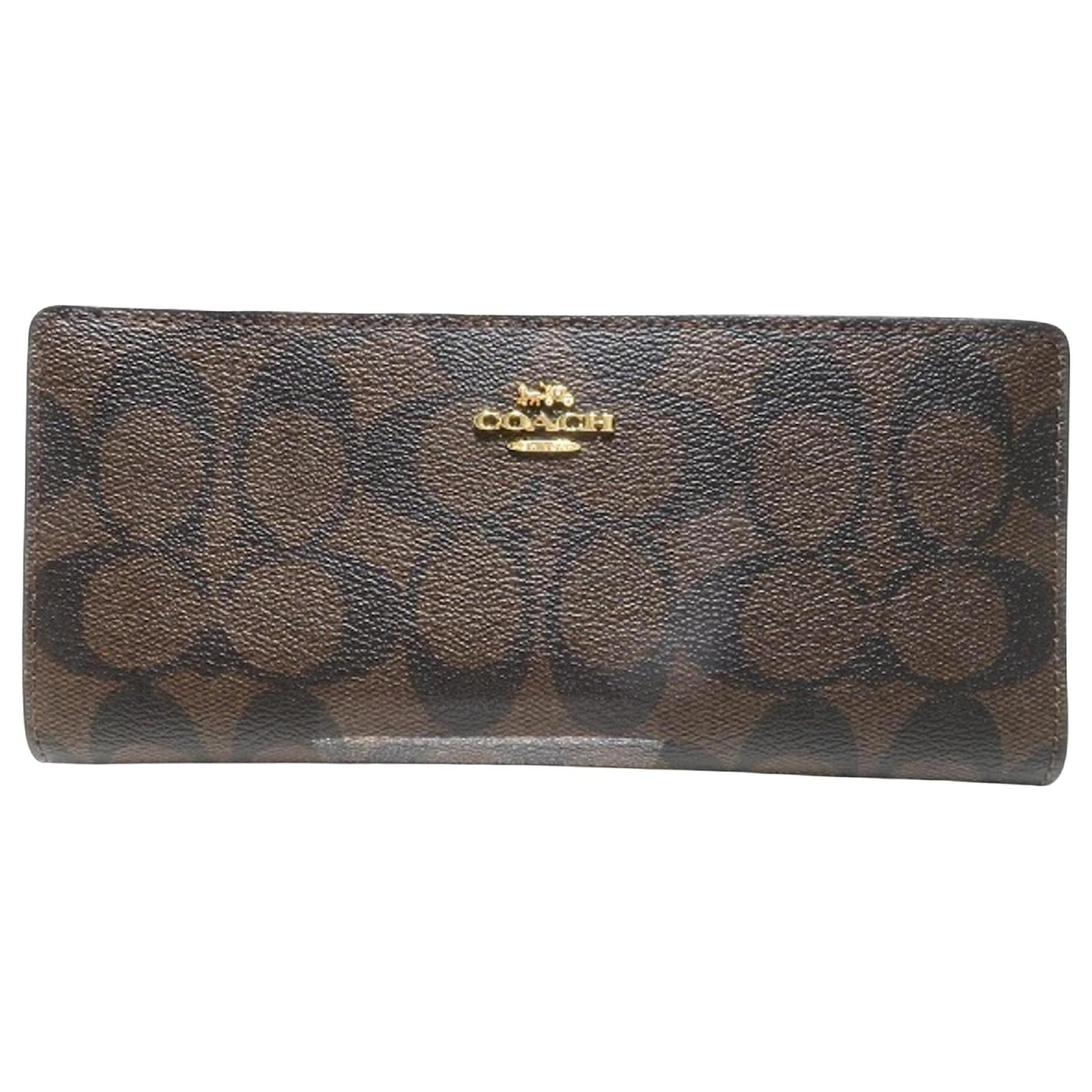 Gucci - Signature Canvas Bifold Wallet-Brown