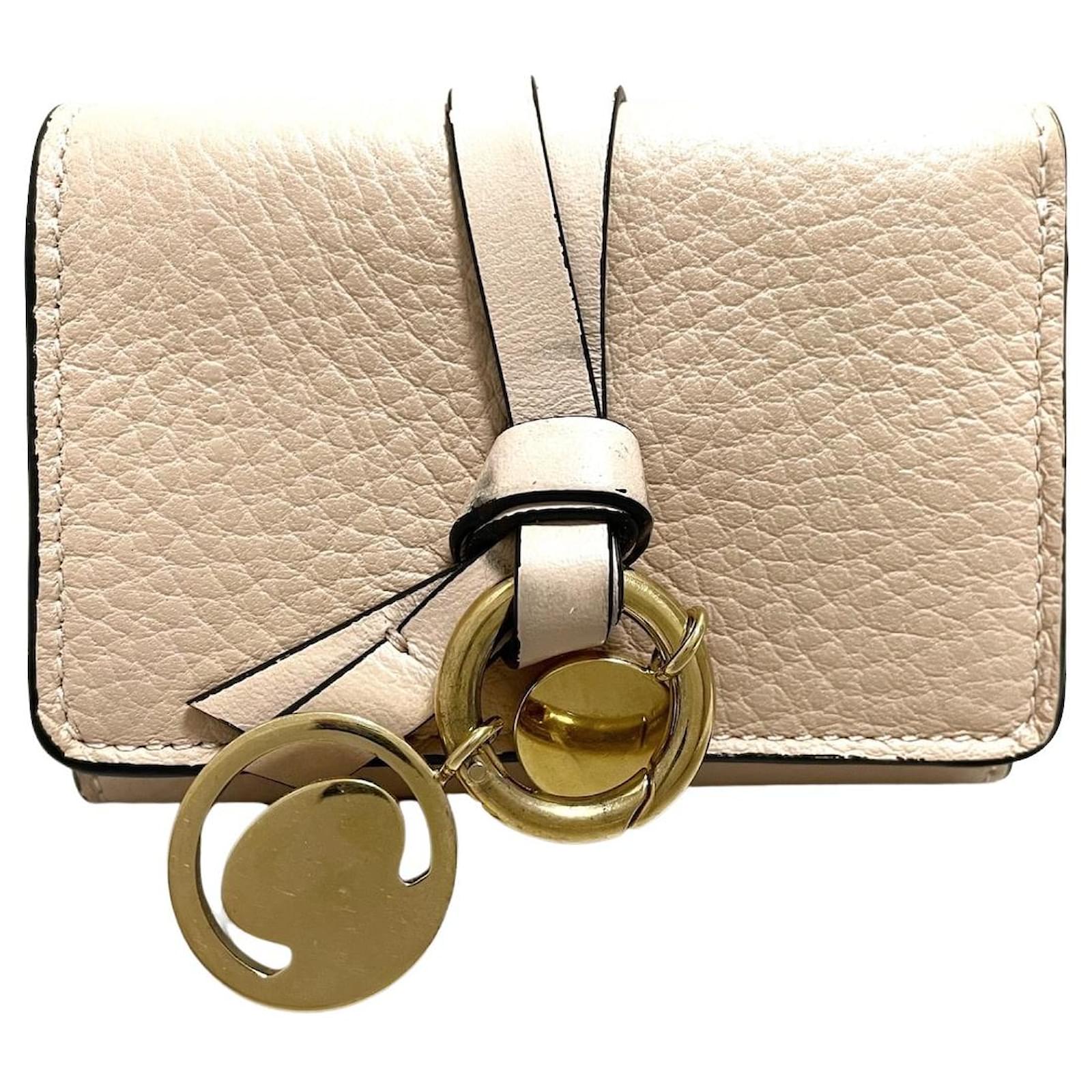 Chloé Alphabet Beige Leather ref.975377 - Joli Closet