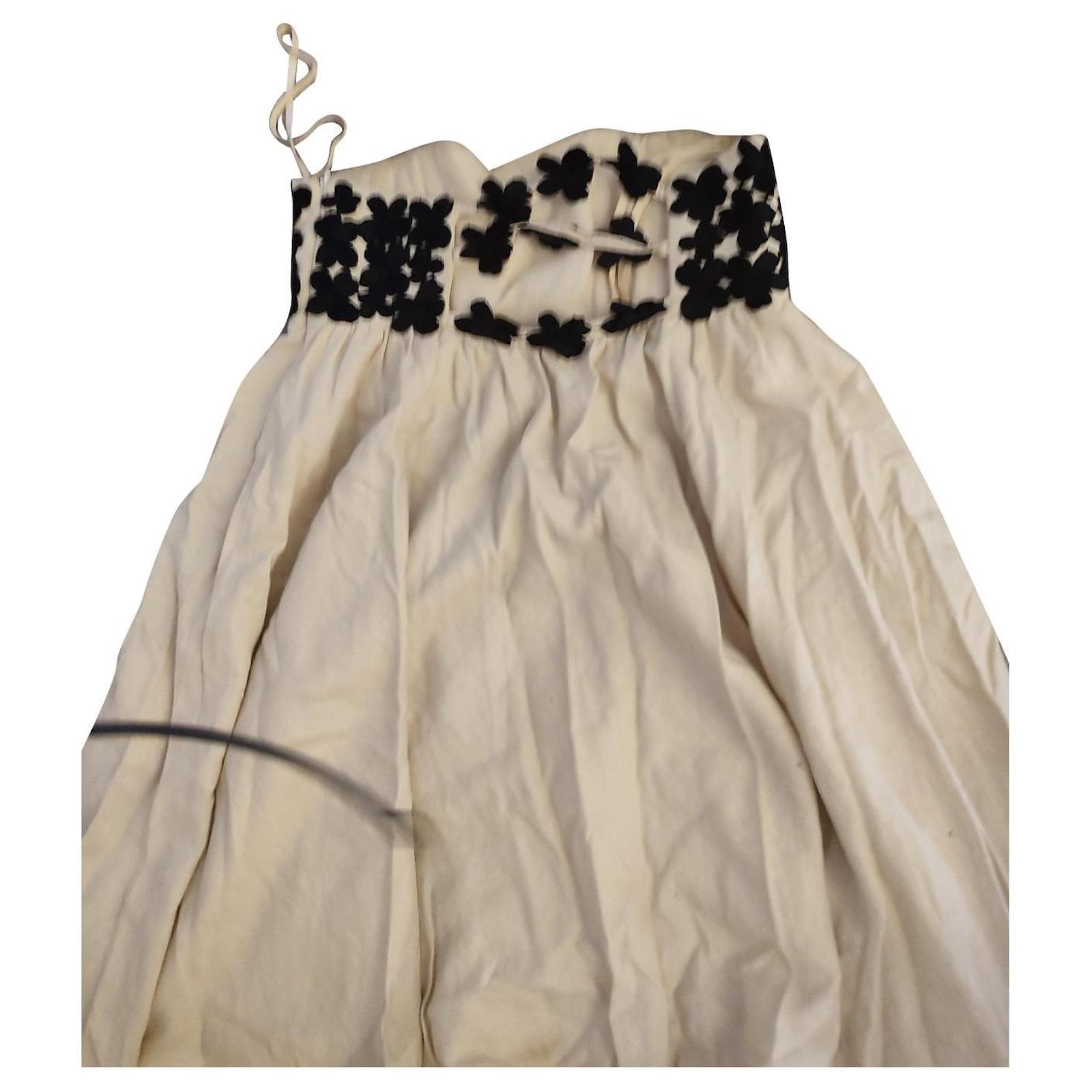 black and tan linen dress Crystal 17