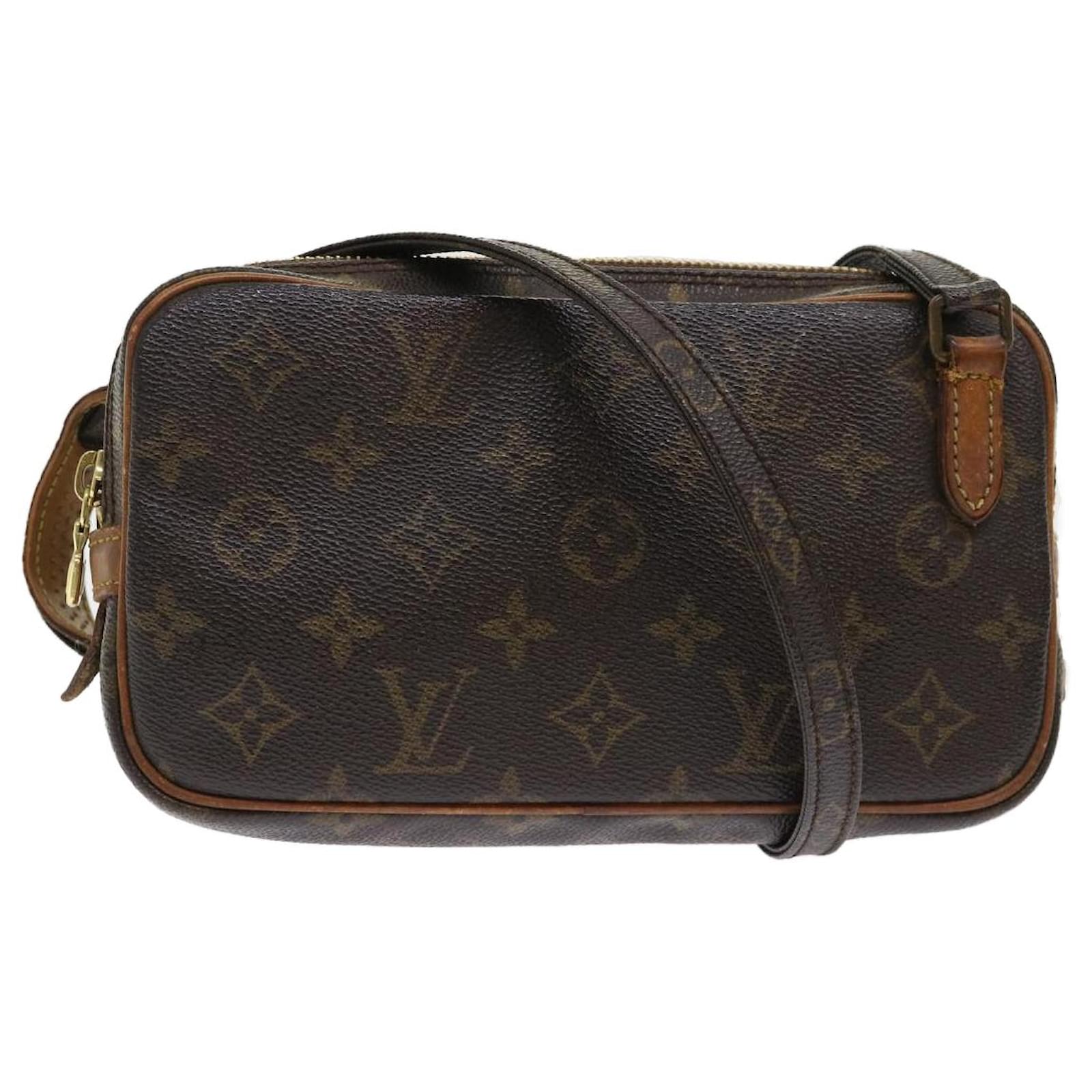 Auth Louis Vuitton Monogram Marly Bandouliere Shoulder Bag M51828