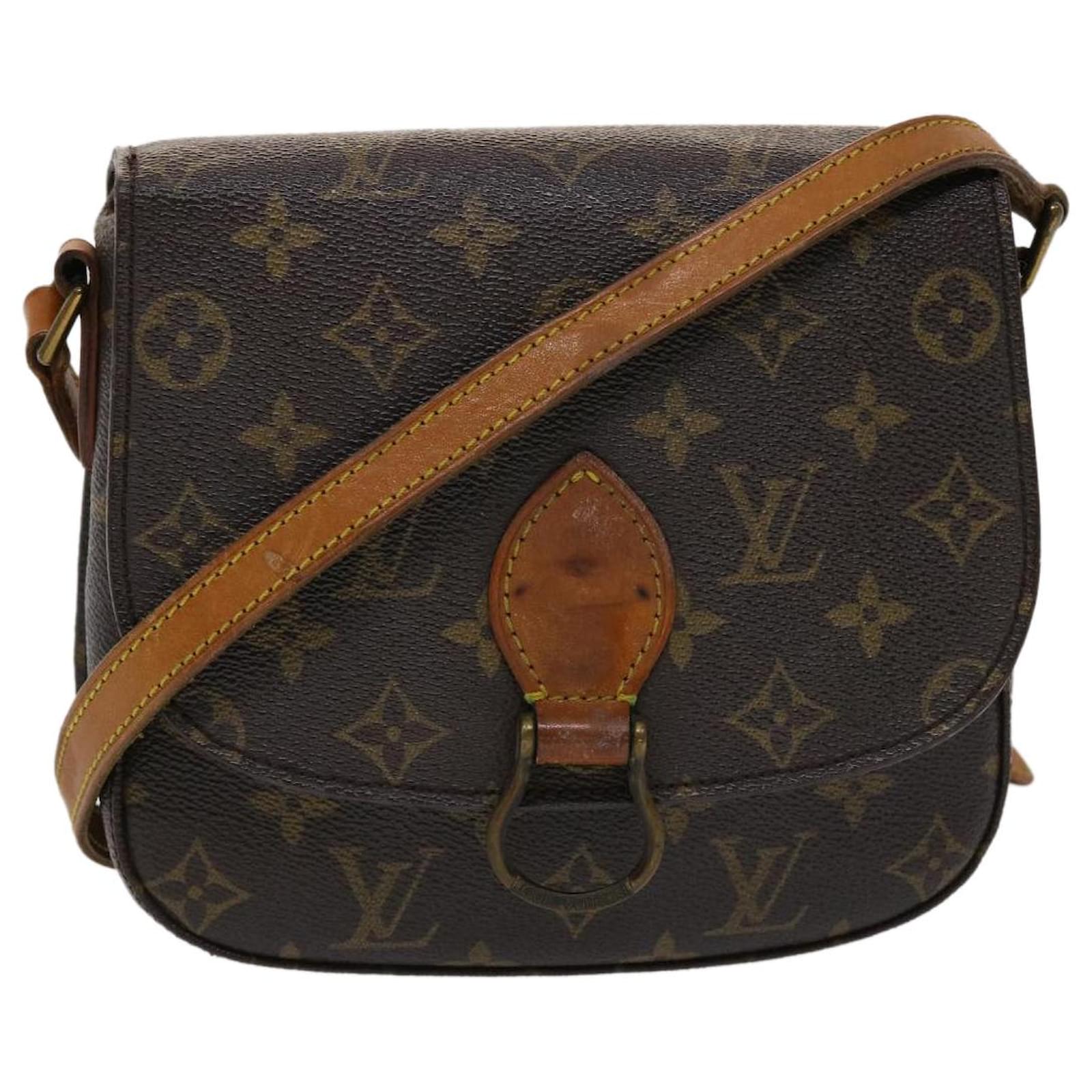 LOUIS VUITTON Monogram Hudson GM Shoulder Bag M40045 LV Auth