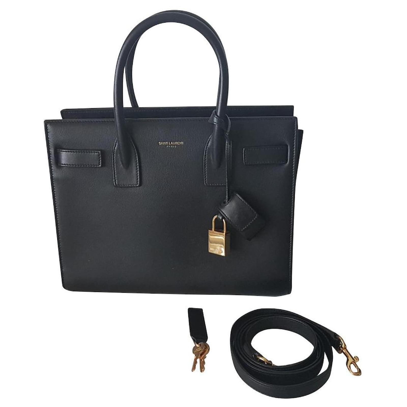 Autre Marque Sac de Jour Baby Black Leather ref.976587 - Joli Closet