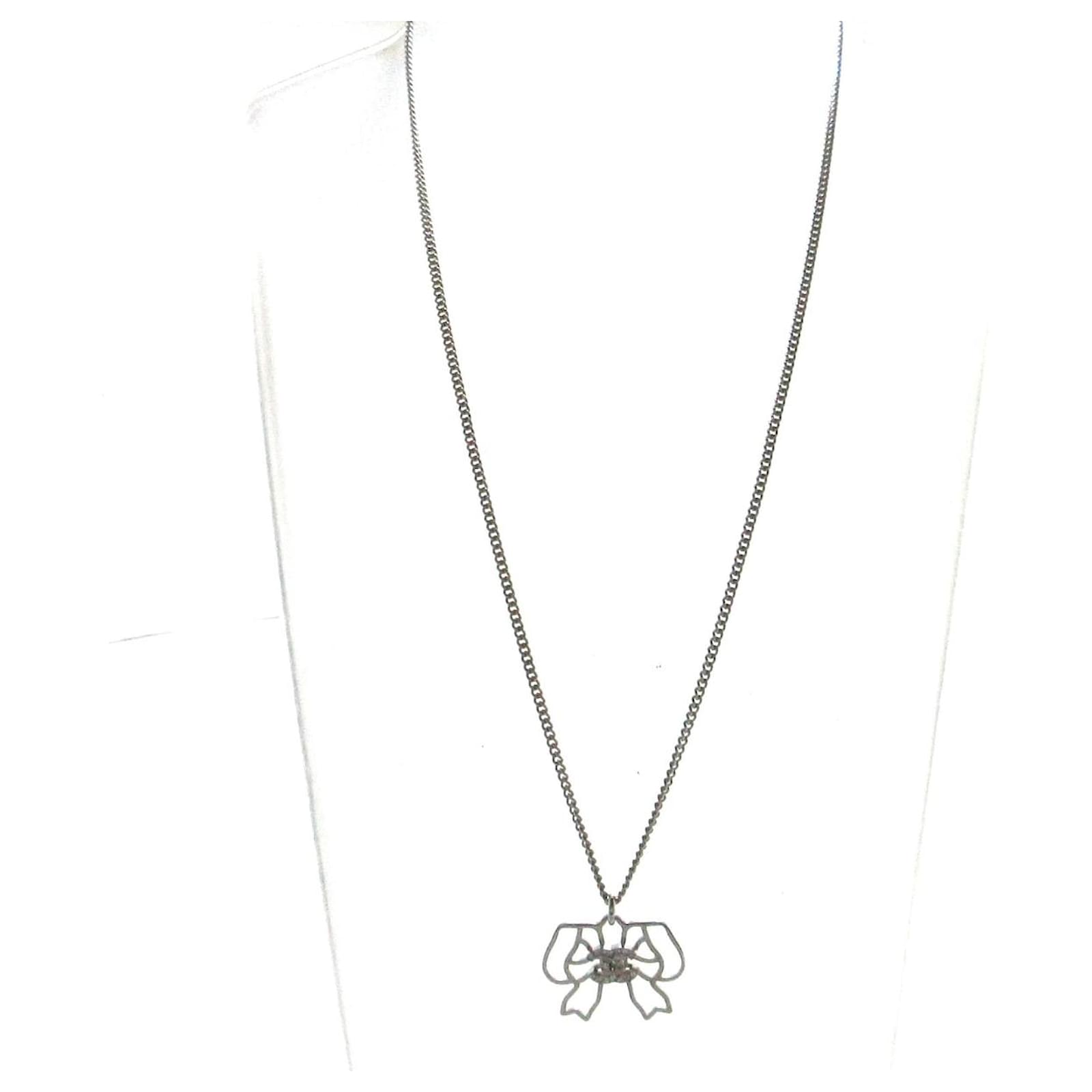 Chanel Coco Mark Clover Necklace