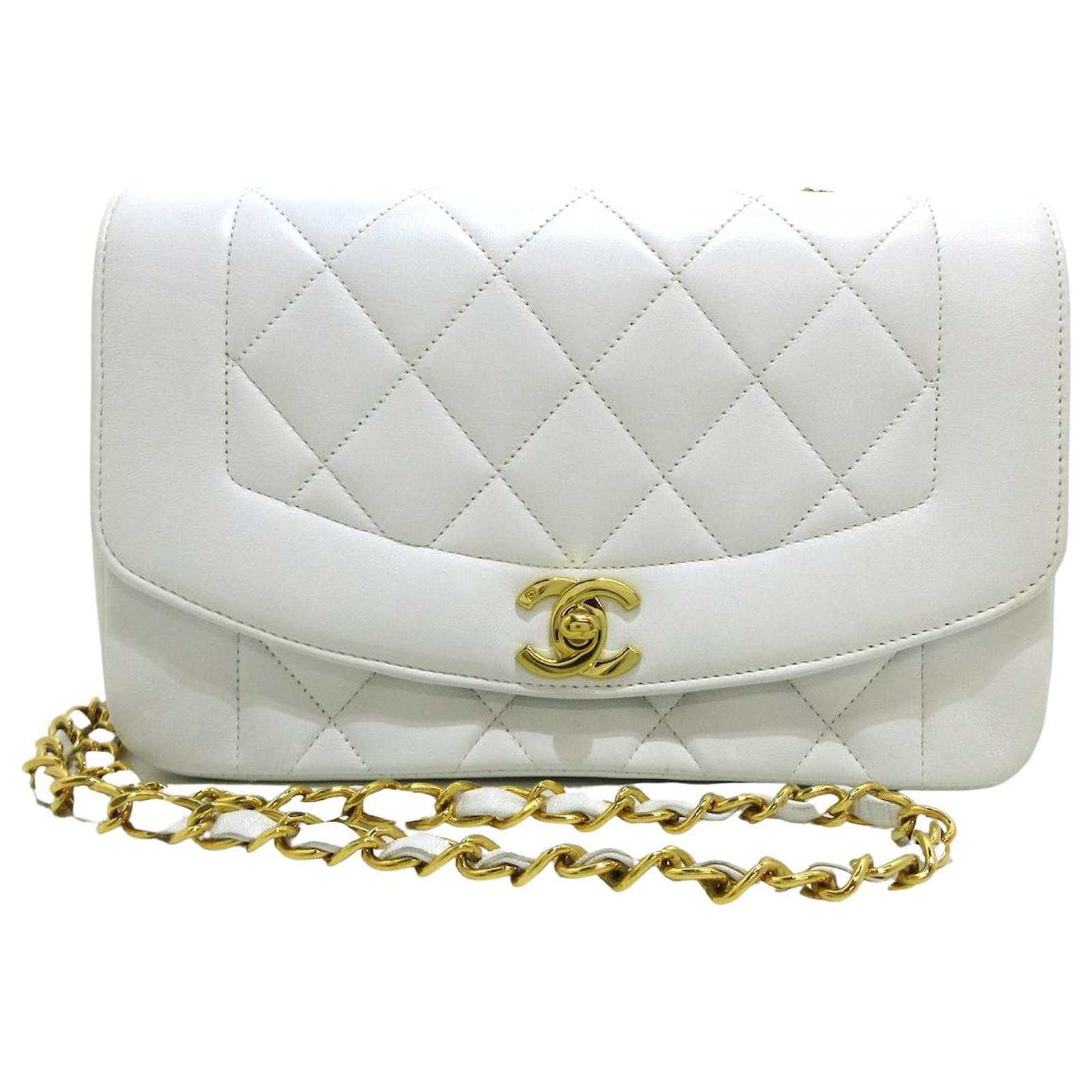 Chanel Diana Grey Leather ref.977033 - Joli Closet