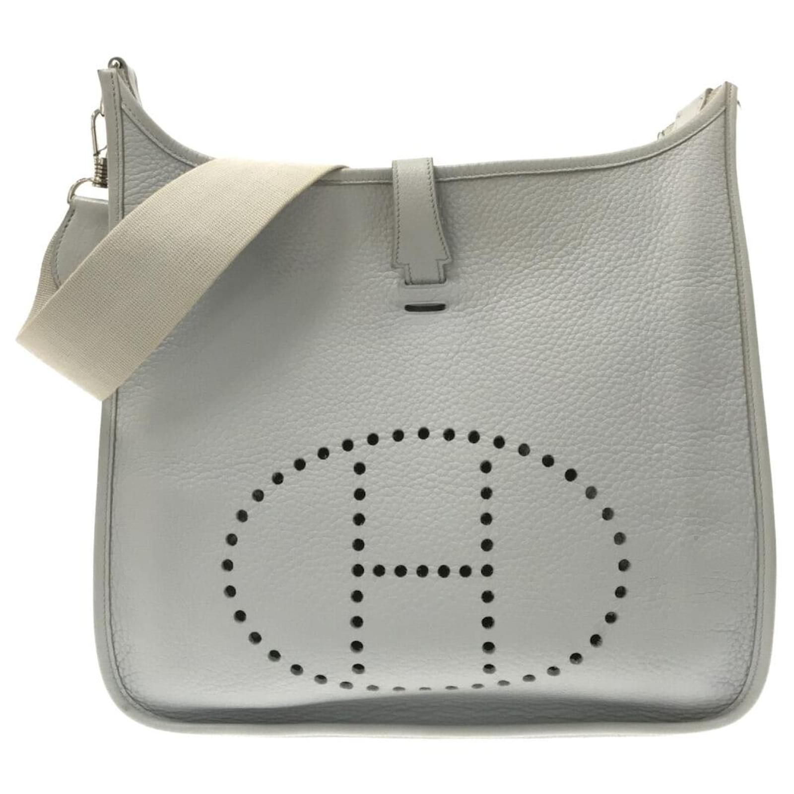 Hermès Evelyn Grey Leather ref.977158 - Joli Closet