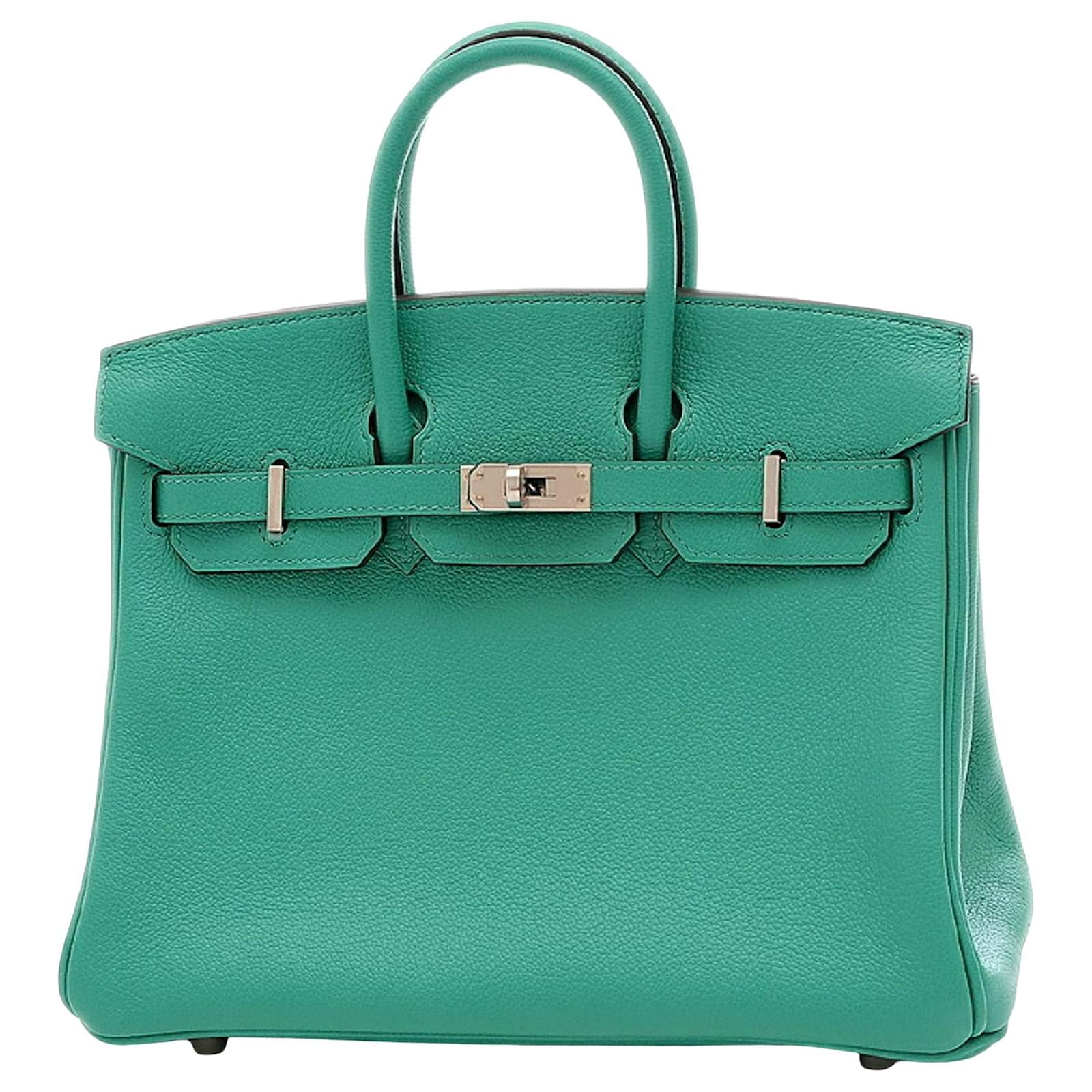Hermès Birkin 25 Green Leather ref.977178 - Joli Closet