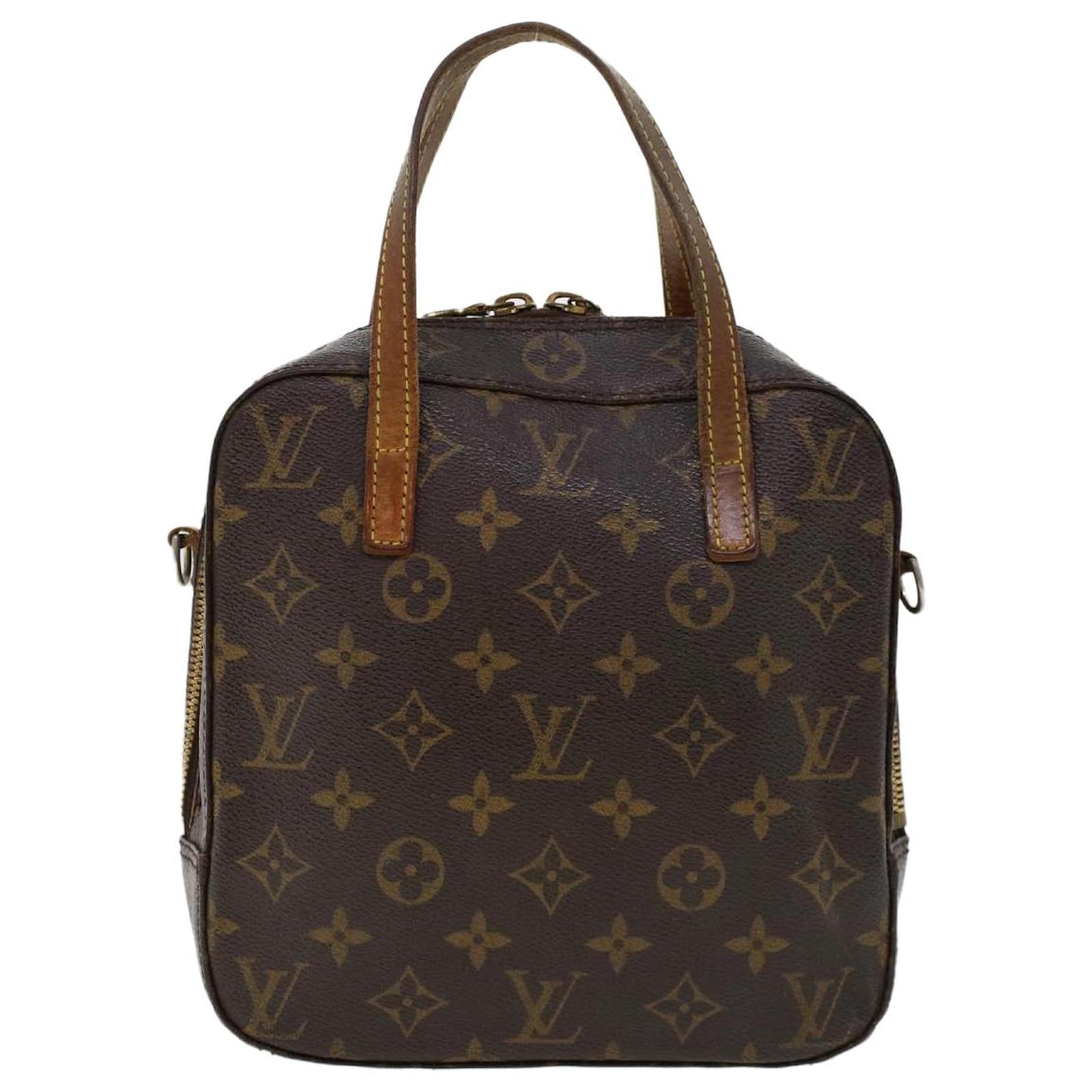 Louis Vuitton Spontini Brown Cloth ref.977230 - Joli Closet