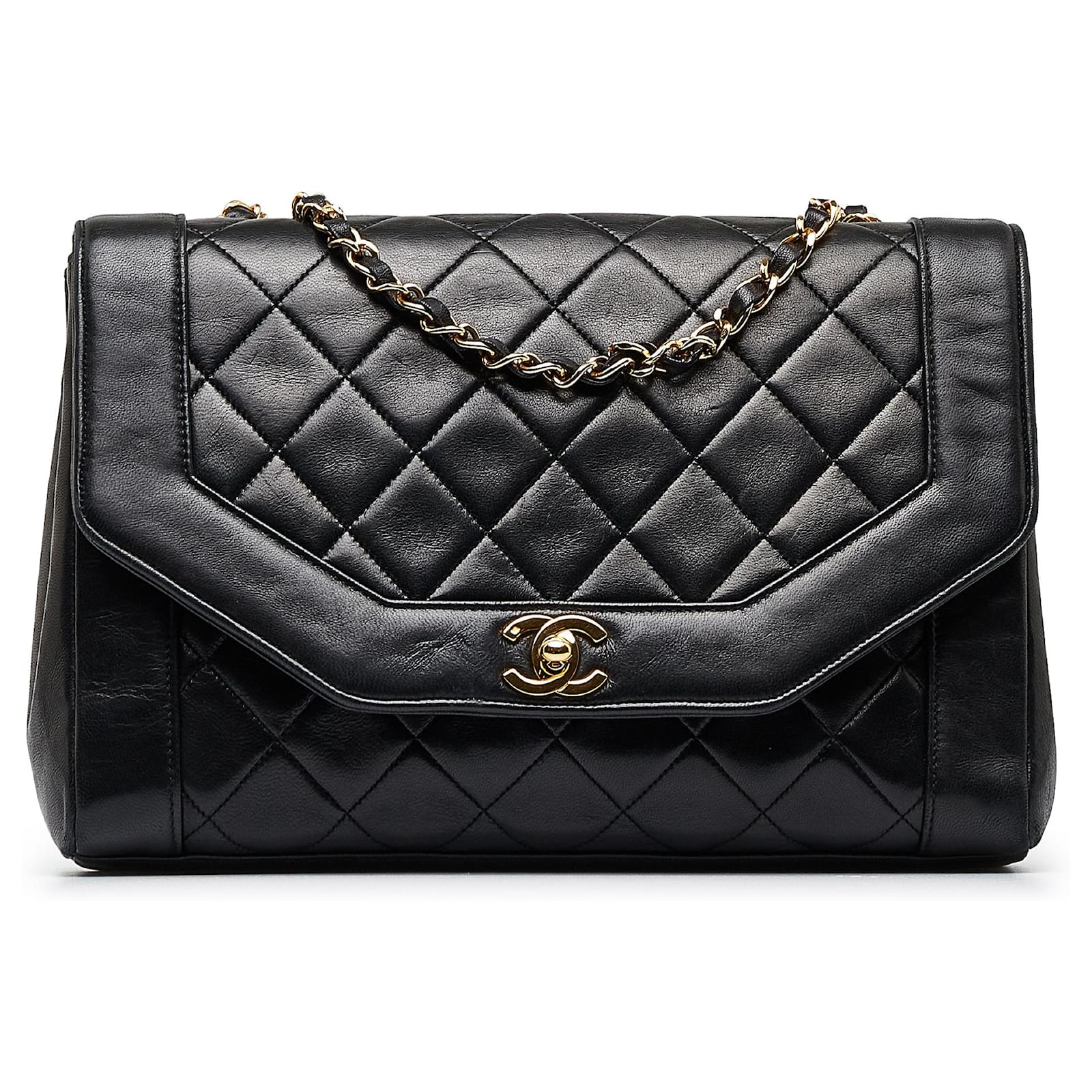 Chanel Black CC Matelasse Crossbody Leather ref.977293 - Joli Closet