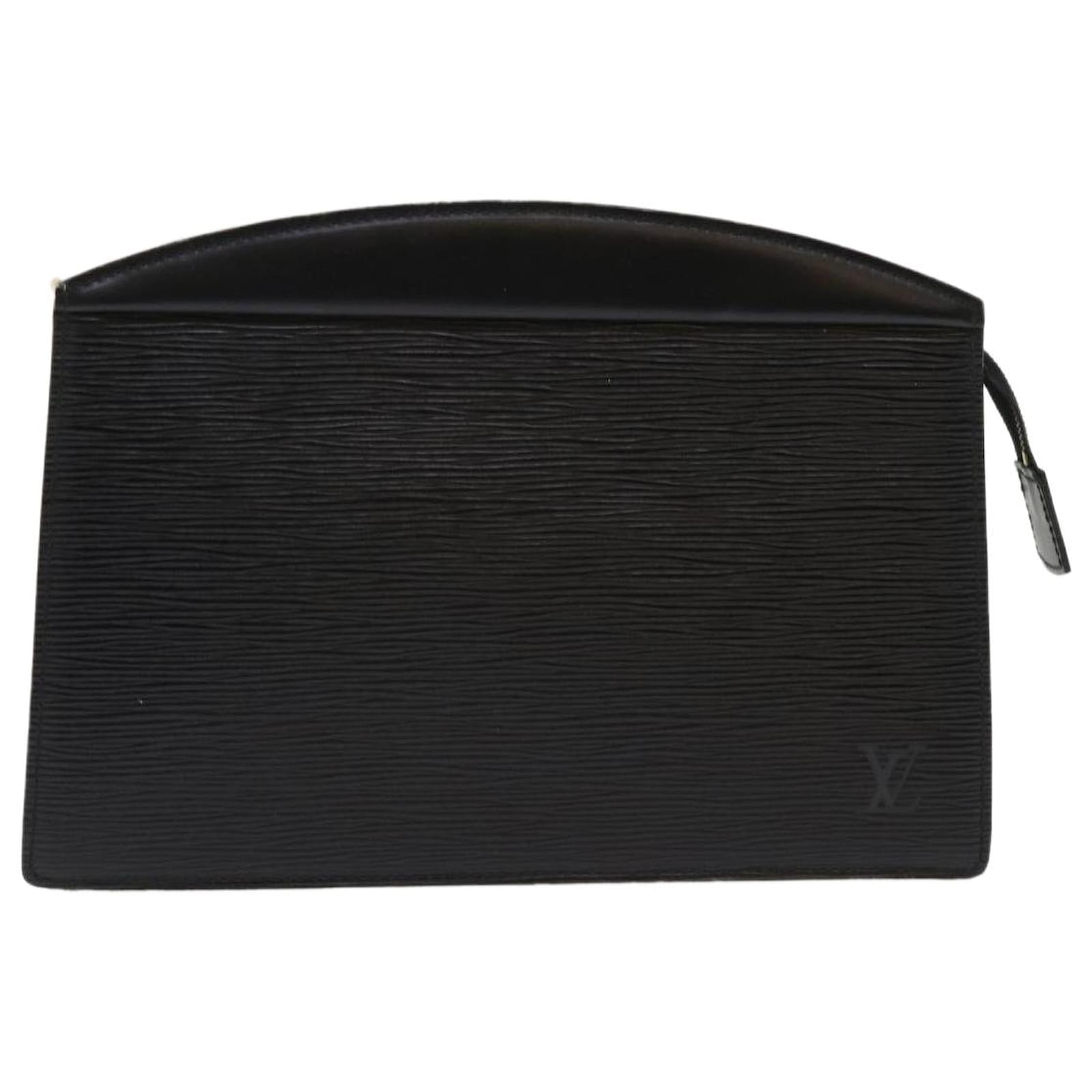 Louis Vuitton Toilet Pouch Black autres Cuirs