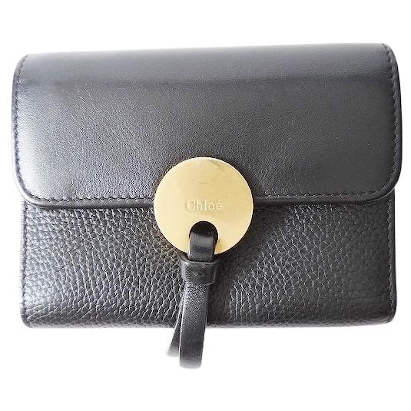 Chloé Indy Black Leather ref.977854 - Joli Closet