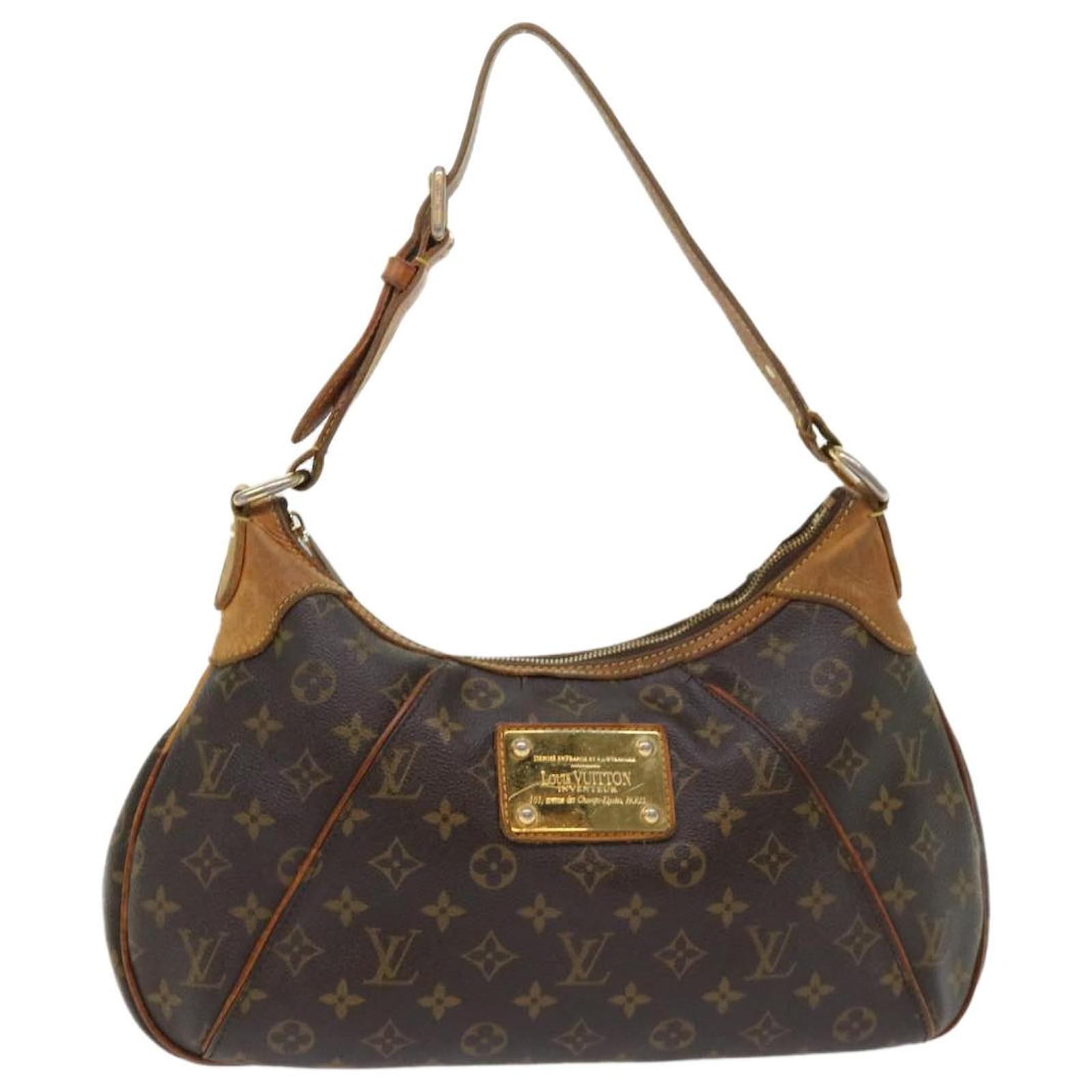 Auth Louis Vuitton Damier Thames GM N48181 Women's Shoulder Bag