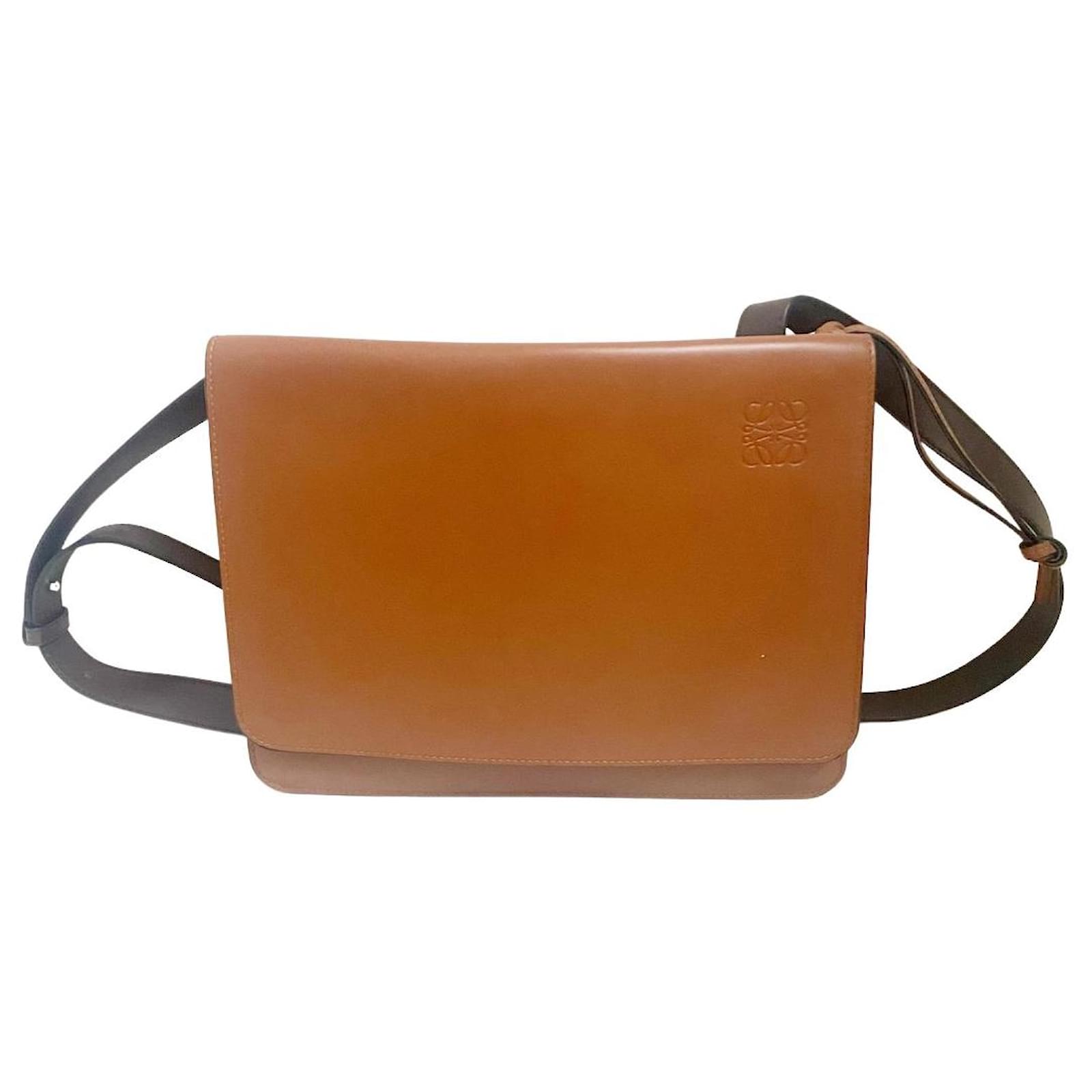 Loewe gusset discount flat crossbody bag