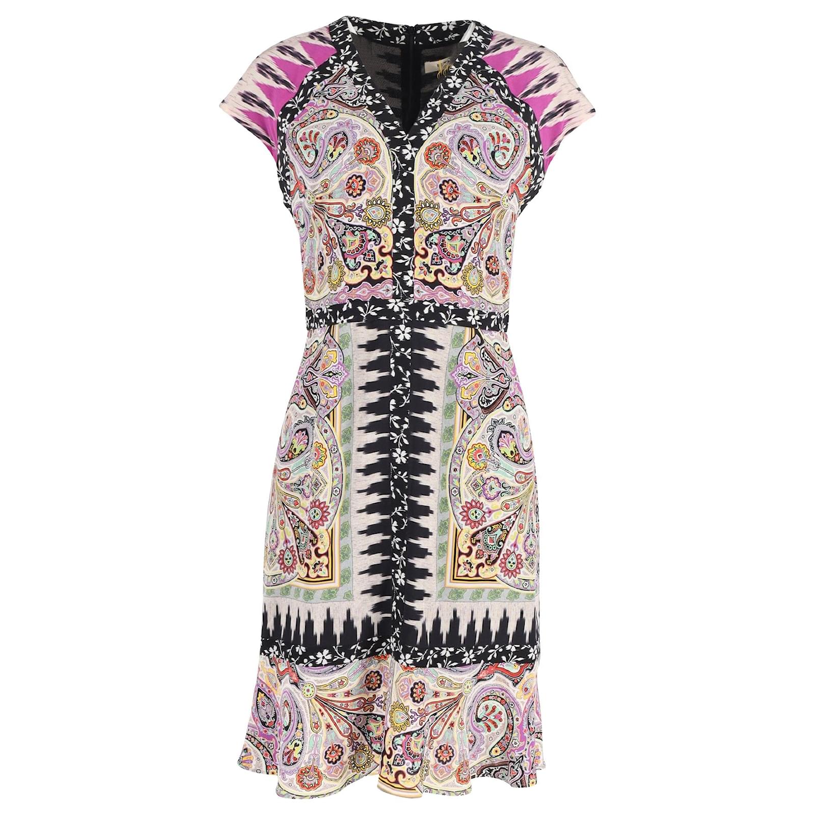 ETRO Silk Paisley Mini Dress