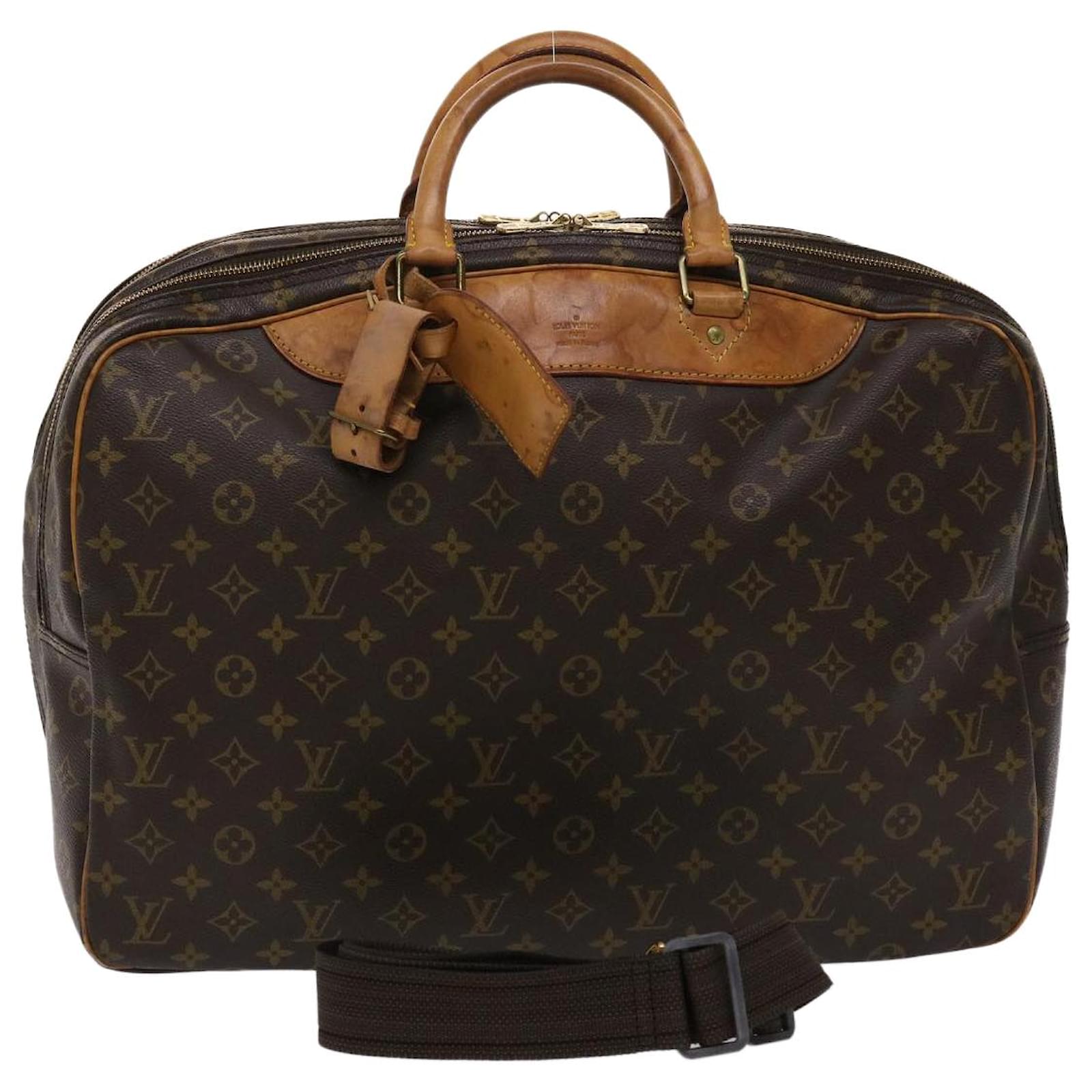 LOUIS VUITTON Monogram Alize 24H Boston Bag M41399 LV Auth rd5767