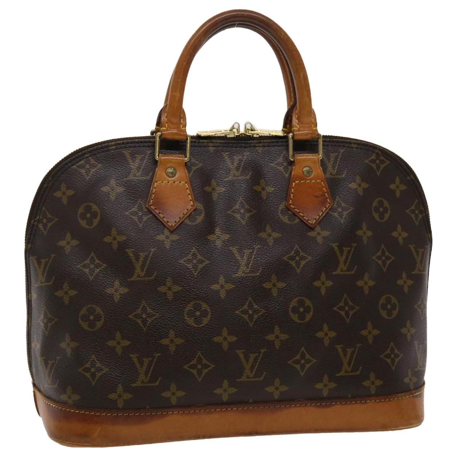 Louis Vuitton LOUIS VUITTON Monogram Alma Hand Bag M51130 LV Auth rd5350
