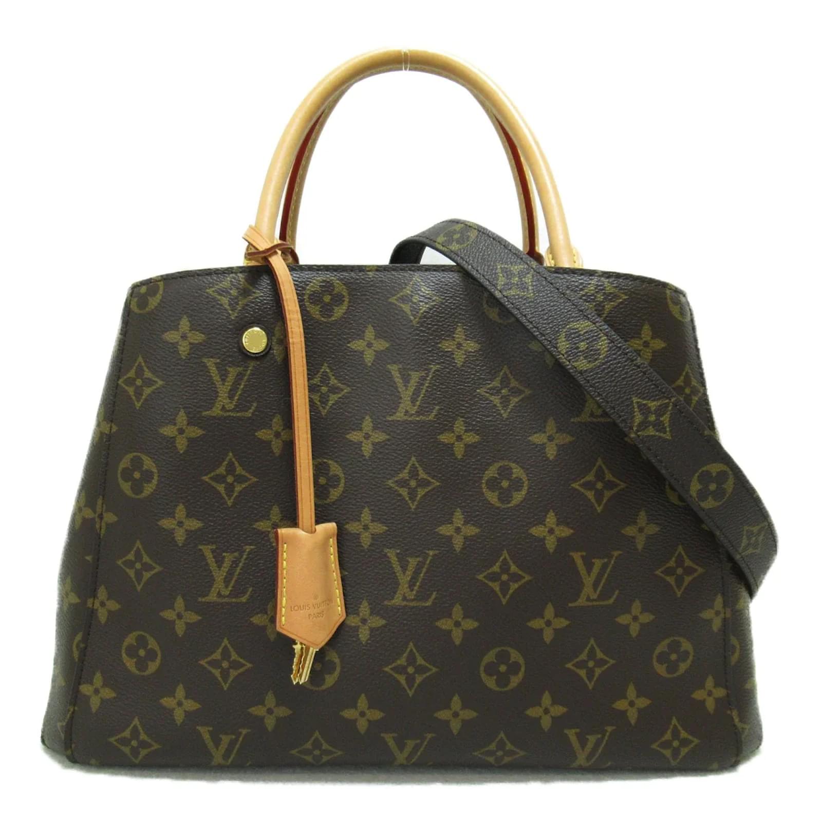 sac a main louis vuitton montaigne mm m41056 toile