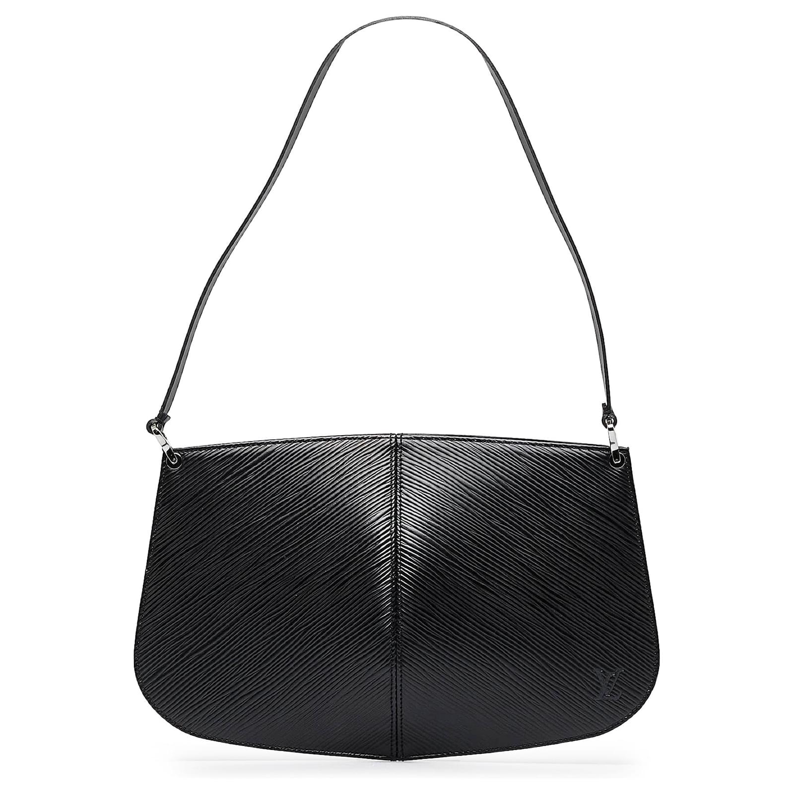 Louis Vuitton, Bags, Louis Vuitton Epi Demi Lune Pochette Black Bag