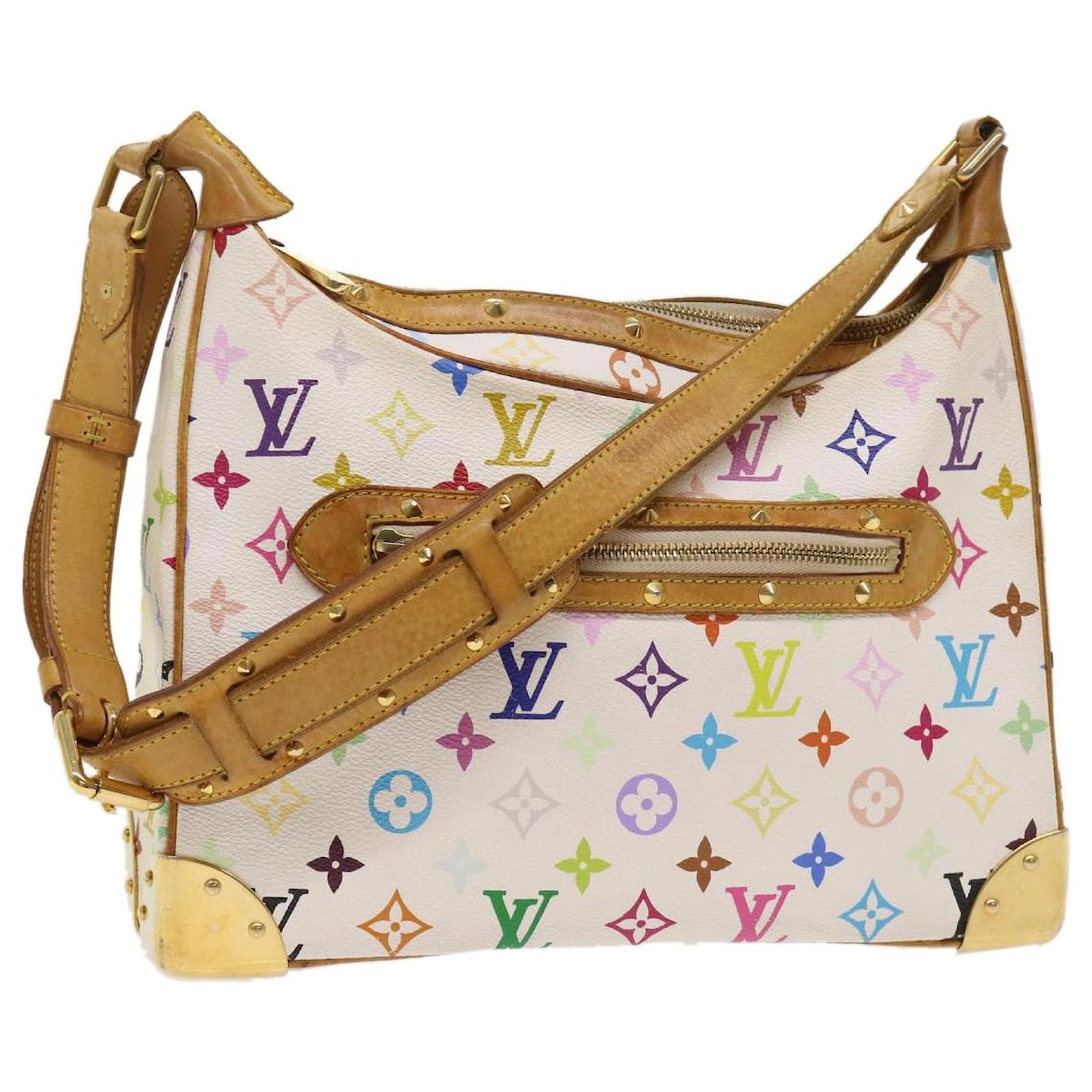 Louis Vuitton Monogram Multicolor Boulogne Blanc