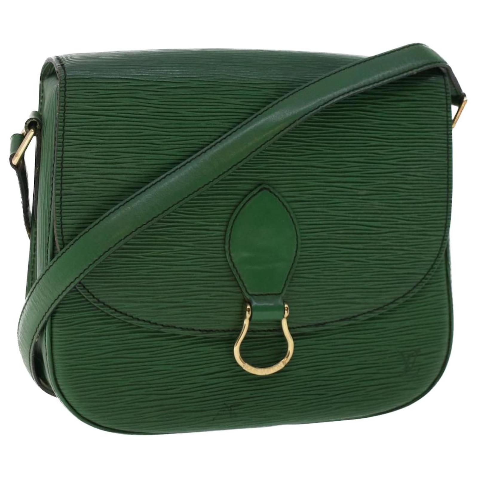 Louis Vuitton Epi Speedy 35 Handbag Boston Bag M42994 Borneo Green Leather  Women's LOUIS VUITTON