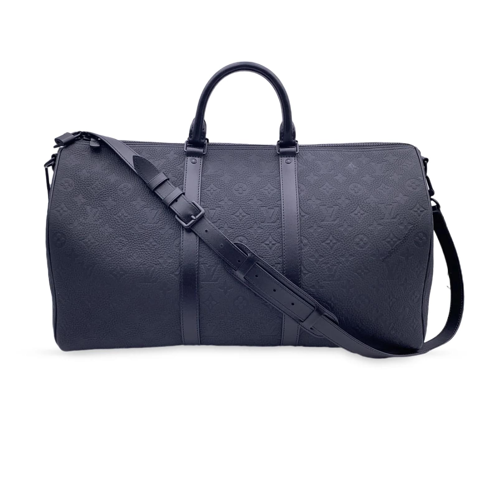 Louis Vuitton, Bags, Beautiful Authentic Lv Keepall 55 Bandouliere W  Strap Travel Bag Monogram
