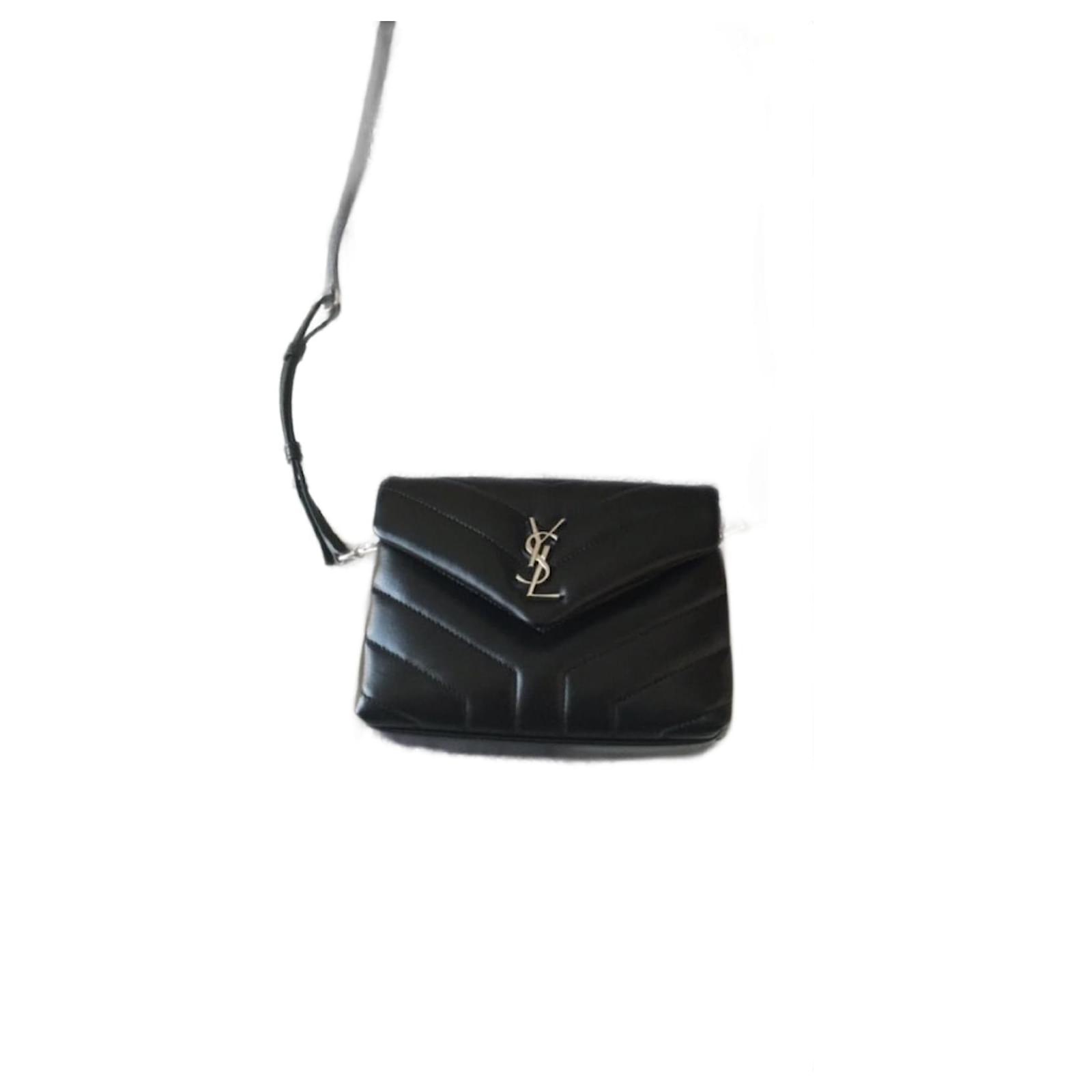 Yves Saint Laurent Loulou toy Black Leather ref.980934 - Joli Closet