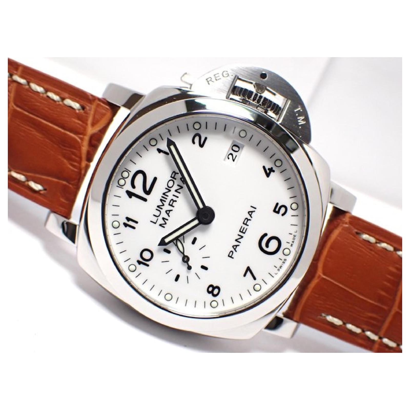 PANERAI Luminor1950 3DIAS 42 MM blanco PAM00523 De los hombres