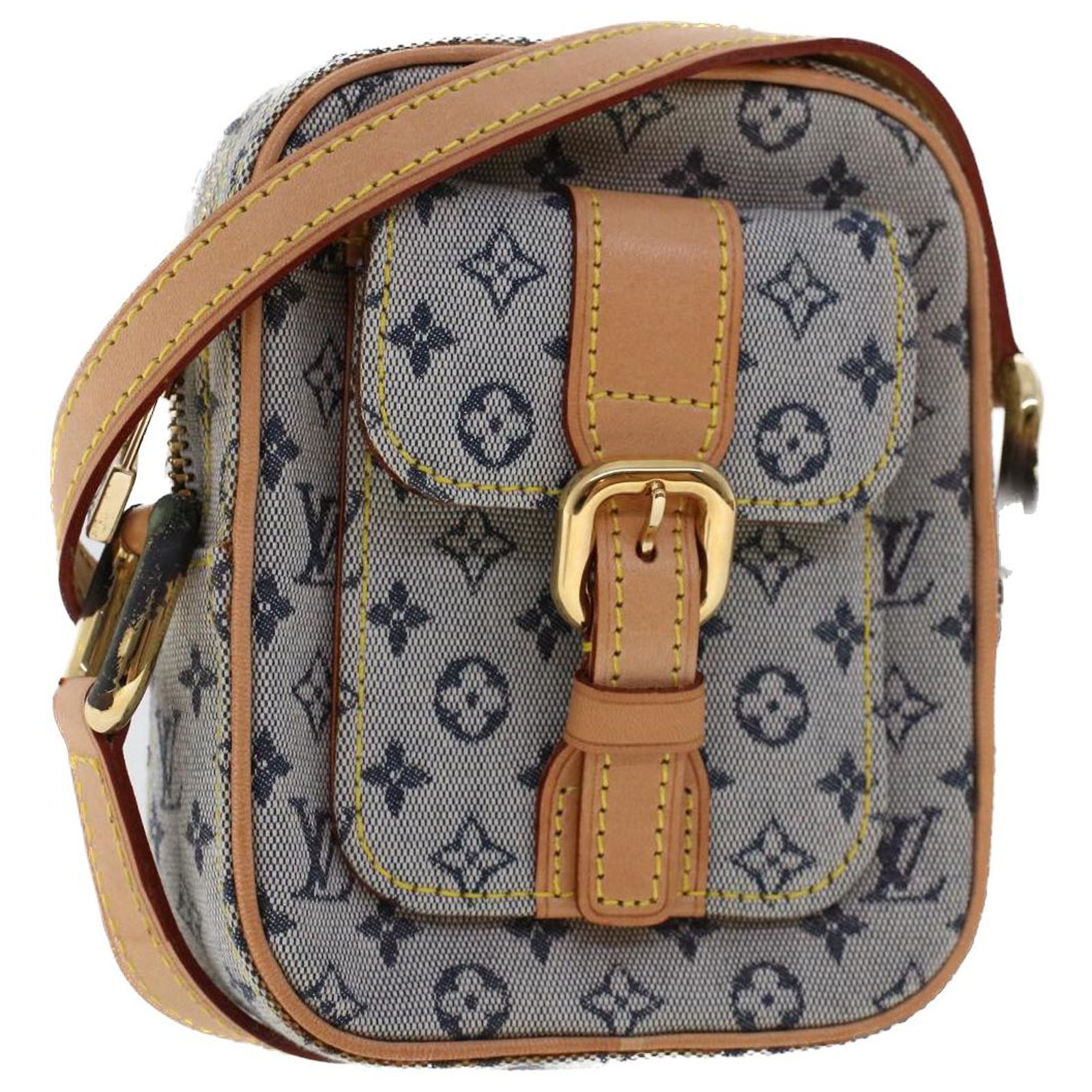 LOUIS VUITTON　M92005 モノグラム ミニジュリエットPM LOUIS VUITTON Monogramm Mini Juliet PM Umhängetasche Blau M.92005