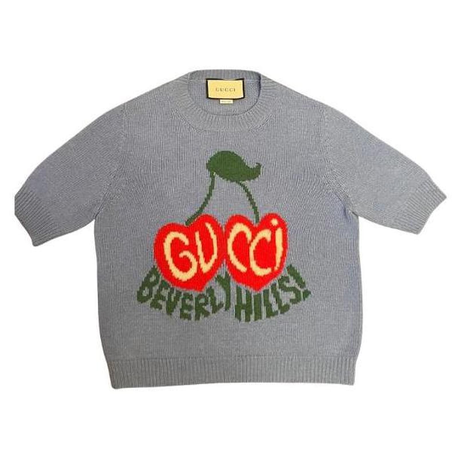 Gucci Knitwear Blue Wool ref.981265 - Joli Closet