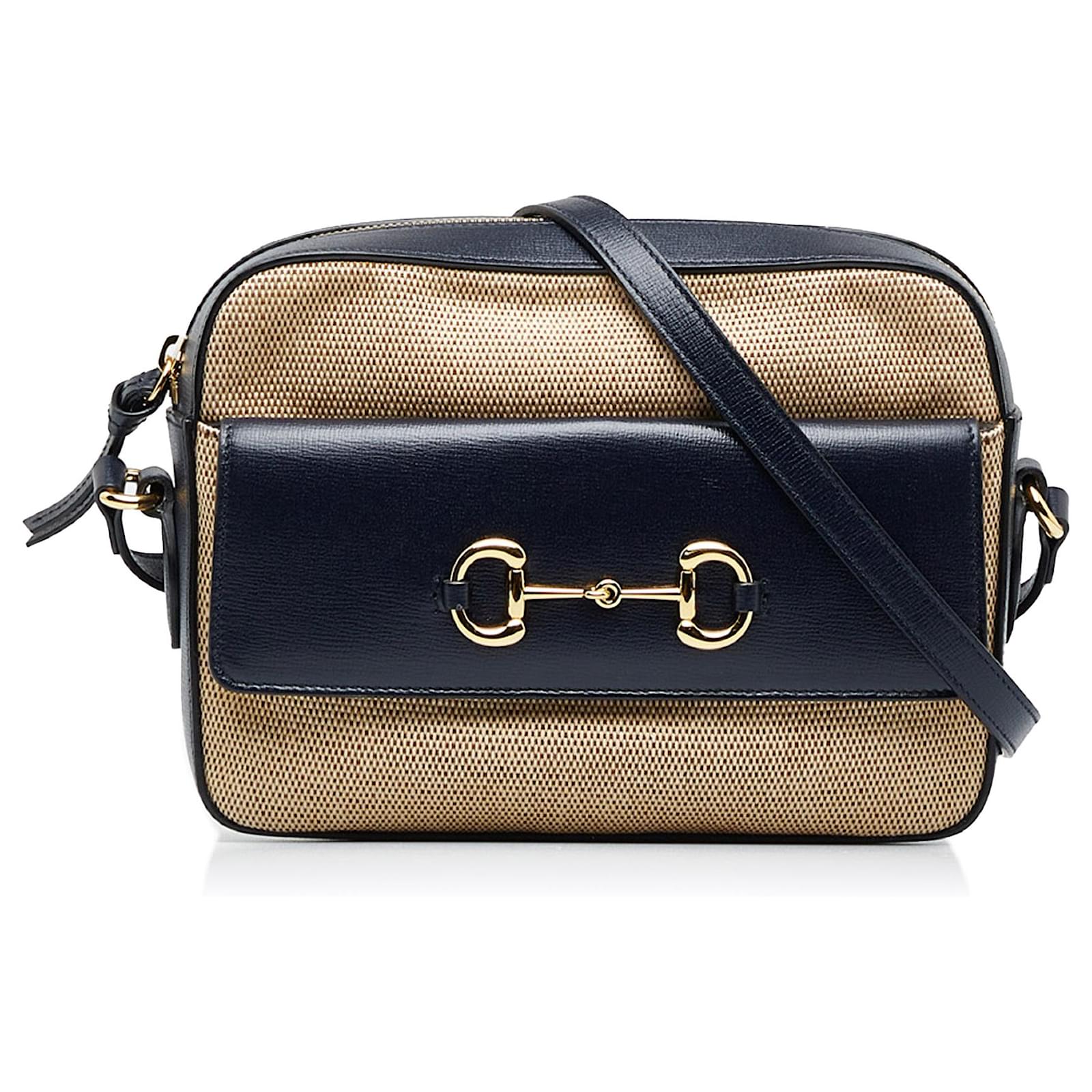 Gucci Brown Horsebit 1955 Small Shoulder Bag