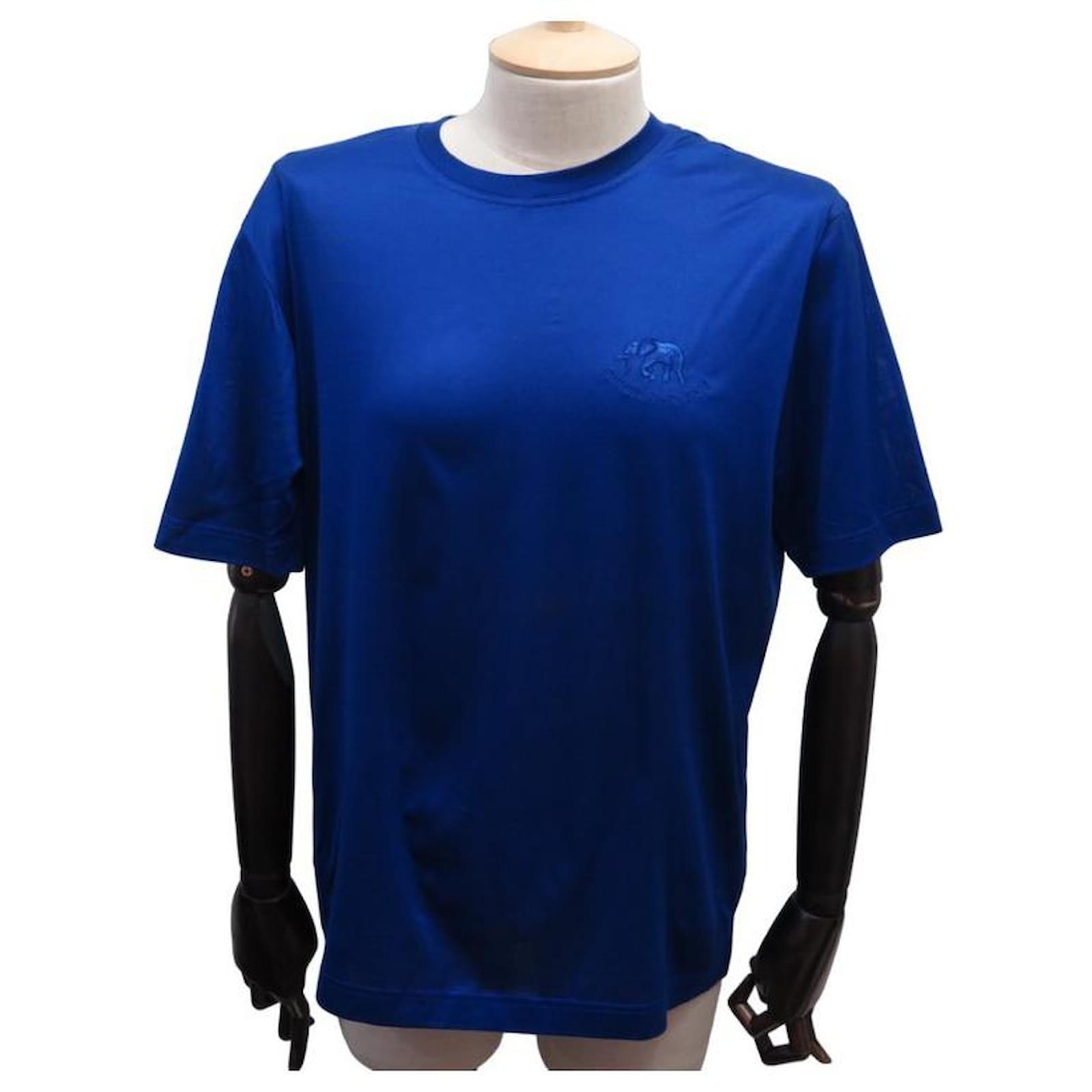 HERMES ネイビー コットン Tシャツ 36 HERMES - 美品 エルメス HERMES Tシャツ カットソー ショート