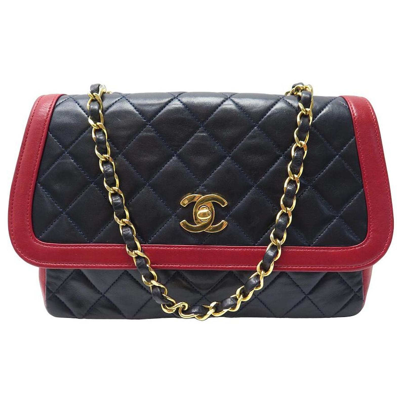 Handbags Chanel Vintage Chanel Handbag Timeless PM Leather Quilted Crossbody Bag